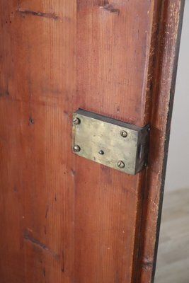 Furniture Antique Tyrolen Wardrobe In Pine, 1800s photo