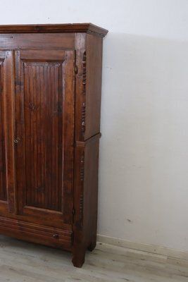 Antique Wardrobe In Poplar Wood, 1800s photo Furniture