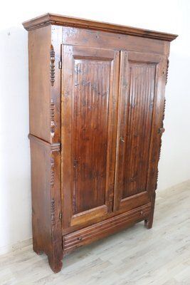 Antique Wardrobe In Poplar Wood, 1800s photo buy
