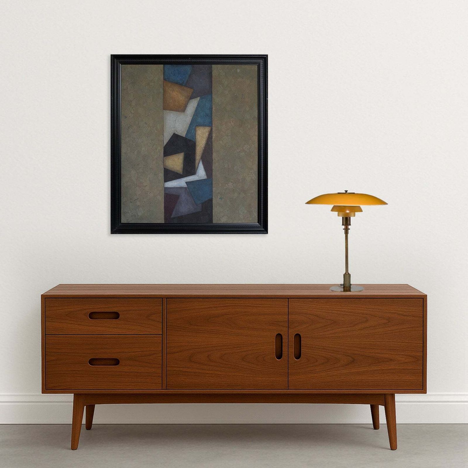 Geometrisch Abstract Paneel Van Manuel Rufi Gibert photo furniture