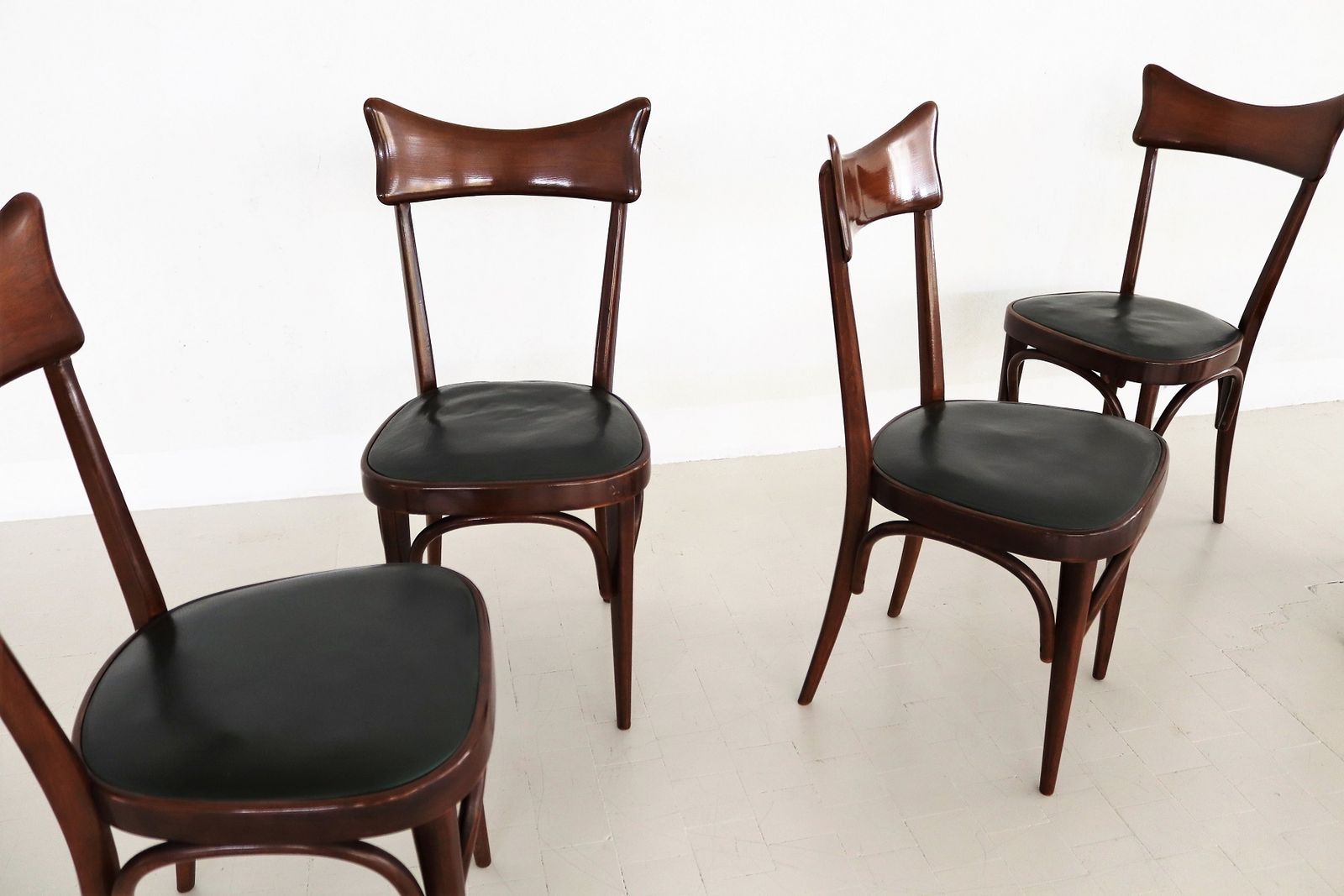 Italian Midcentury Dining Room Chairs, Set Of Six photo 1400.0