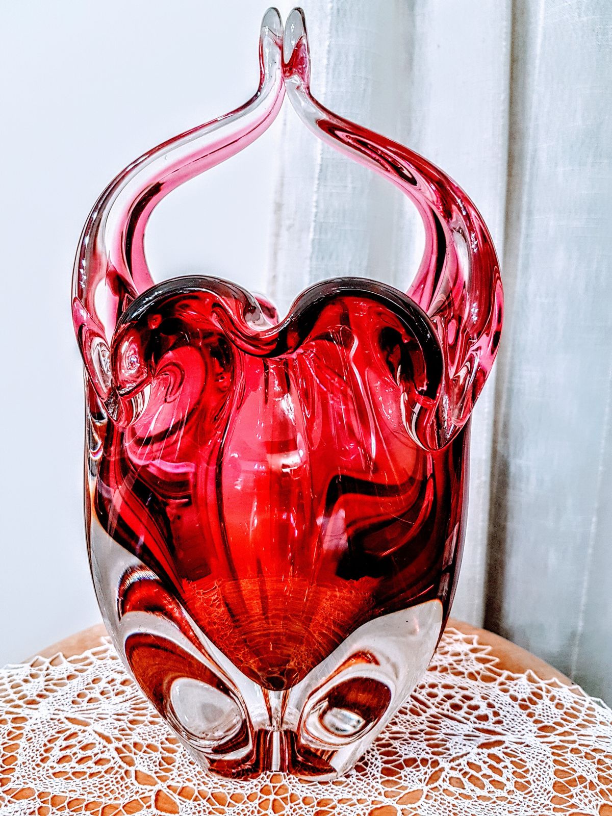 Bowl /Free Blown Glass/ Josef Hospodka photo vinterior