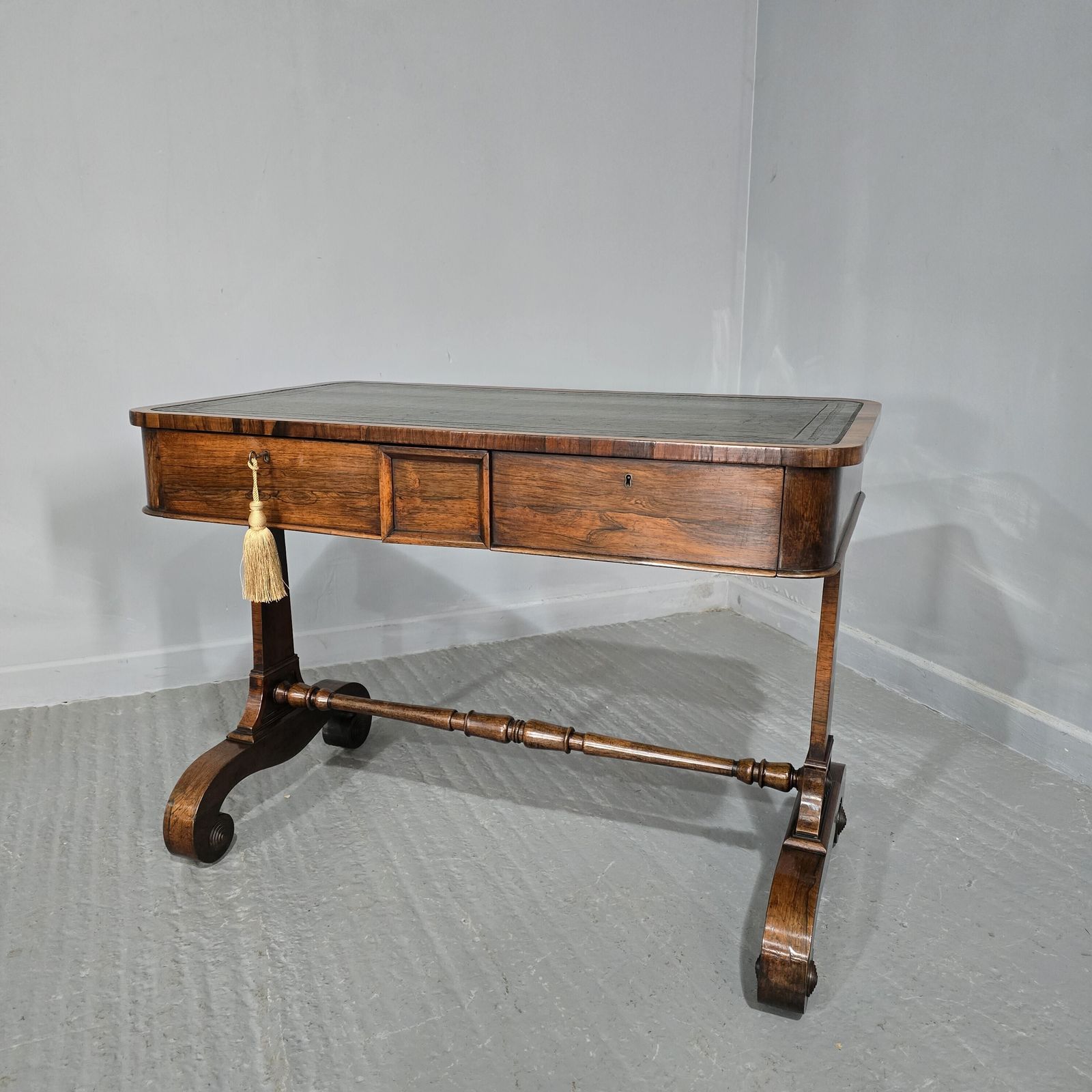 Superb Regency Writing Table, 1800s photo buy
