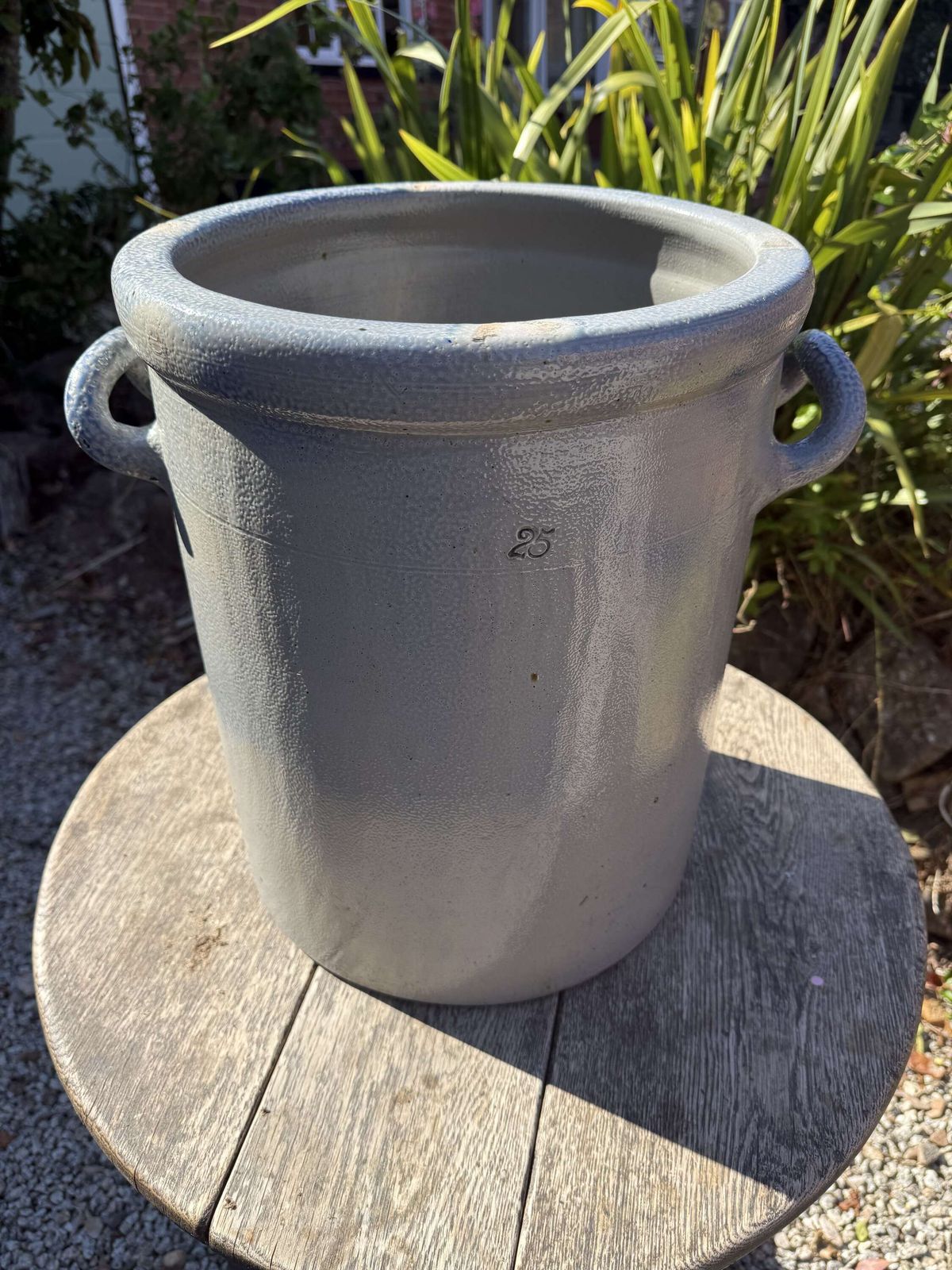 Large French 25 Ltr Confit Pot