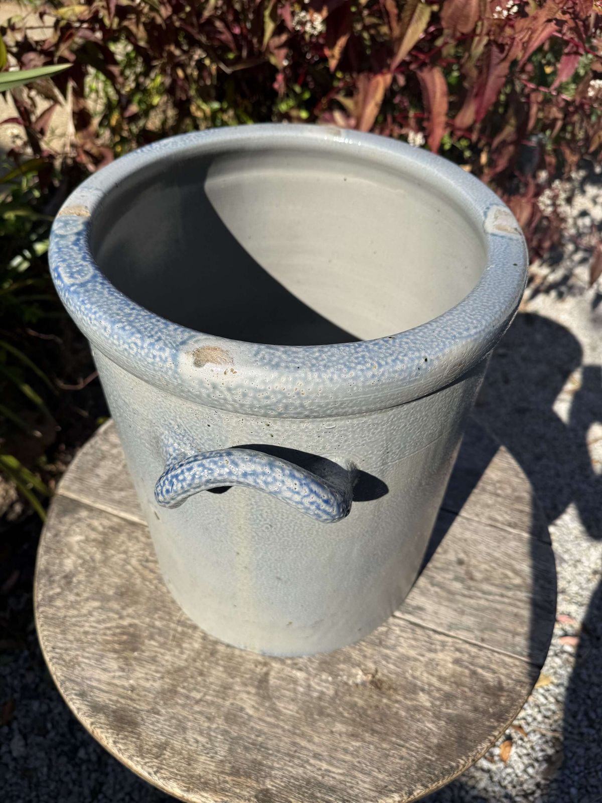 Large French 25 Ltr Confit Pot photo Garden Decor