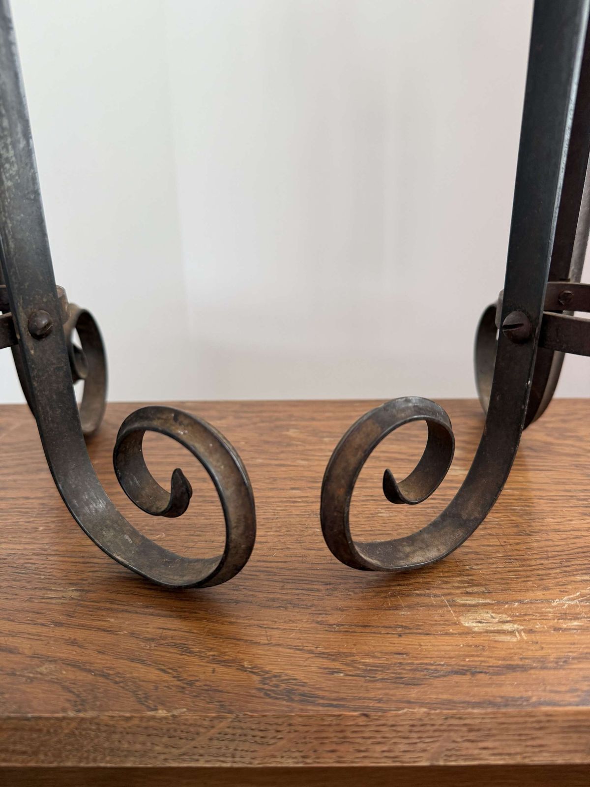 Pair Of Trench Art Candlesticks , American Bayonets photo vinterior