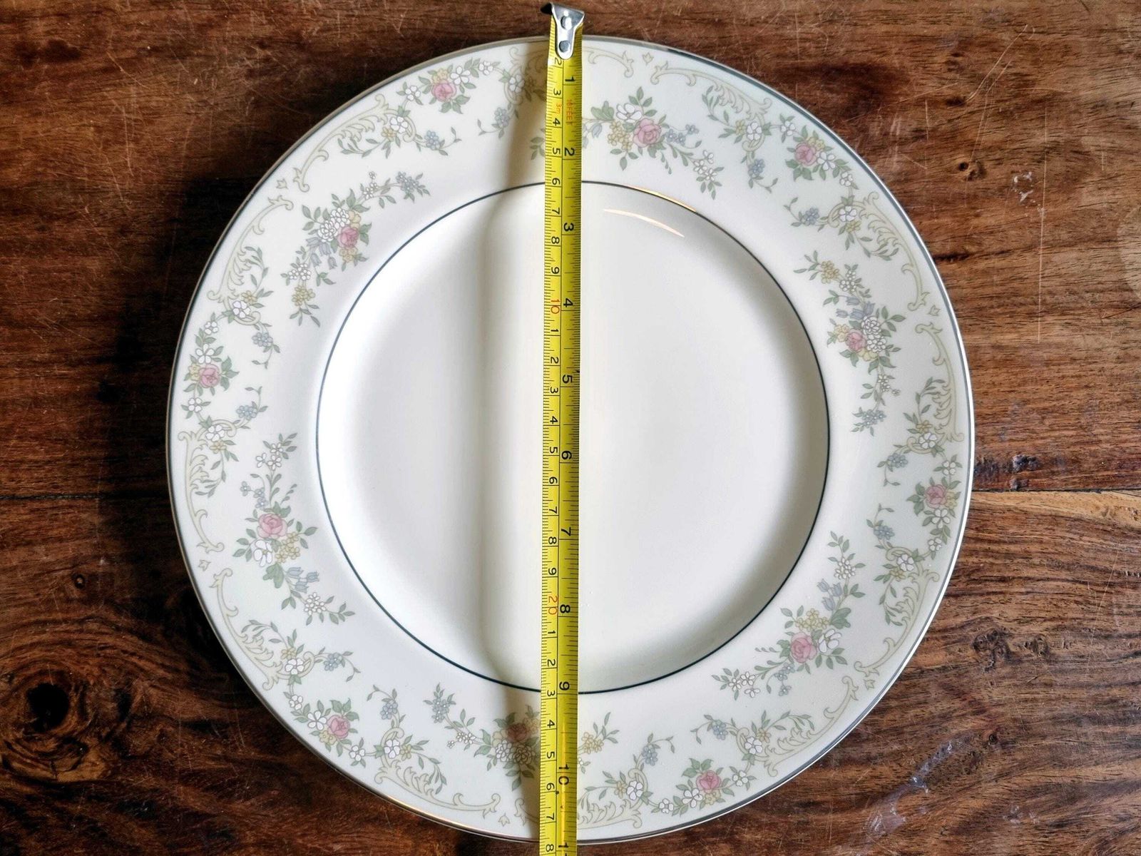 photo furniture Royal Doulton Dinner Plates Romance Collection Diana Tableware, Set Of 6 Dishes 10.5" 27cm, English Fine Bone China