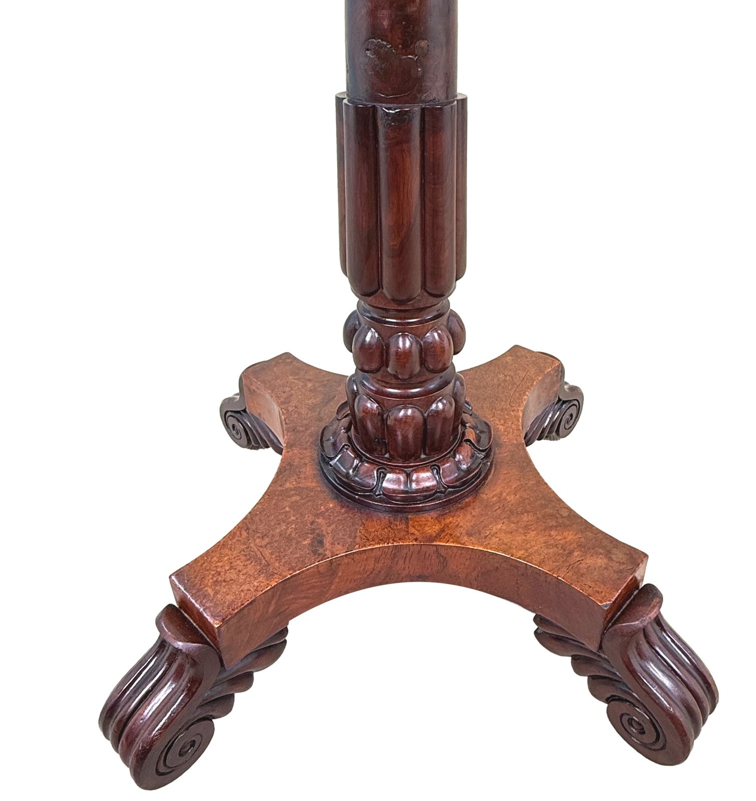 19th Century Specimen Wood Top Occasional Table (England, Circa 1840) photo furniture