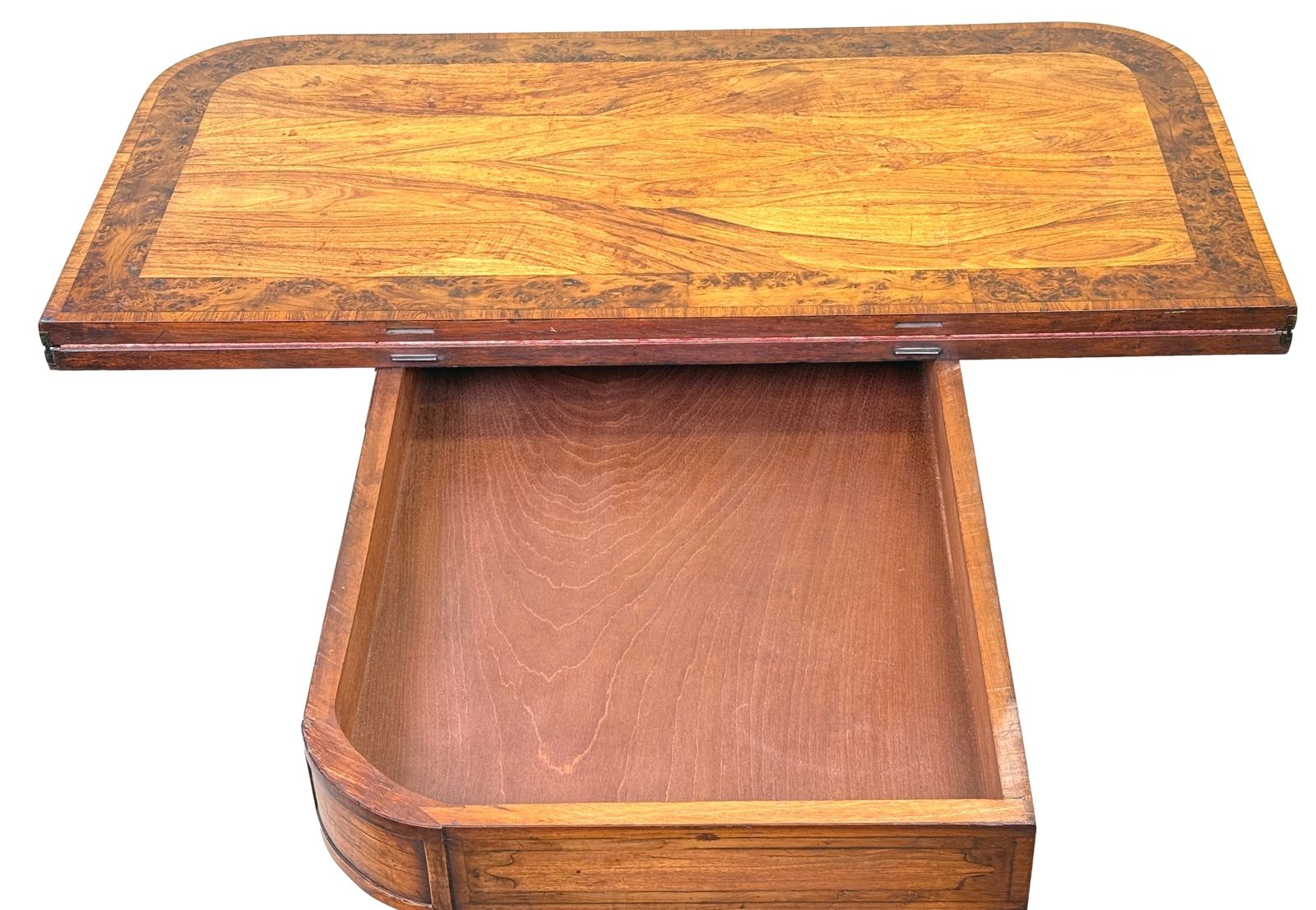 Regency 19th Century Kingwood Card Table (England, Circa 1825) photo vinterior