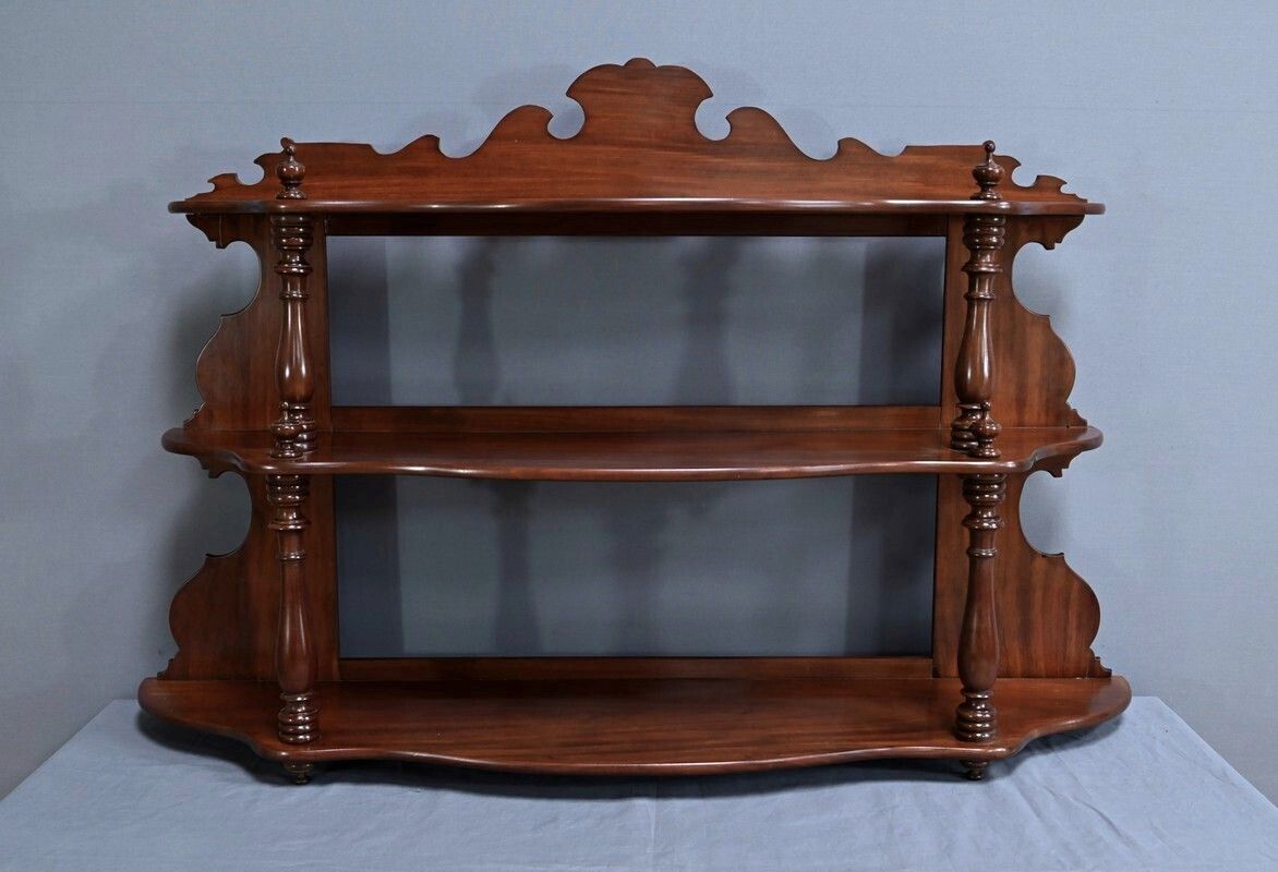 Mahogany Wall Shelf, Louis Philippe Period – Mid 19th Century photo 810.0