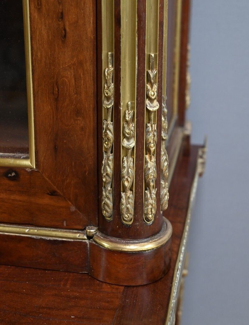 photo for sale Mahogany Library Scriban, Louis XVI Style – Mid 19th Century