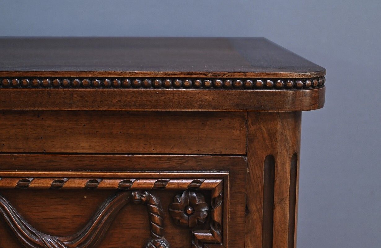 Walnut Chest Of Drawers, Louis XVI Style – Mid 20th Century photo vinterior