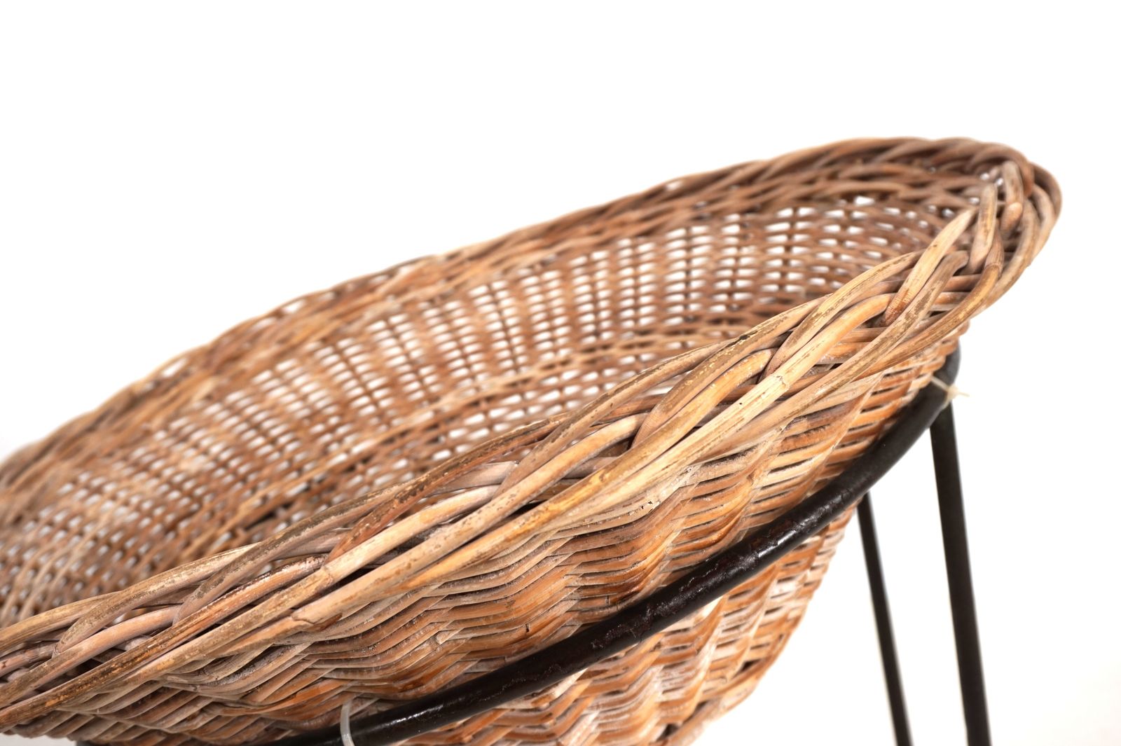 Rattan Lounge Chair, 1960 photo for sale