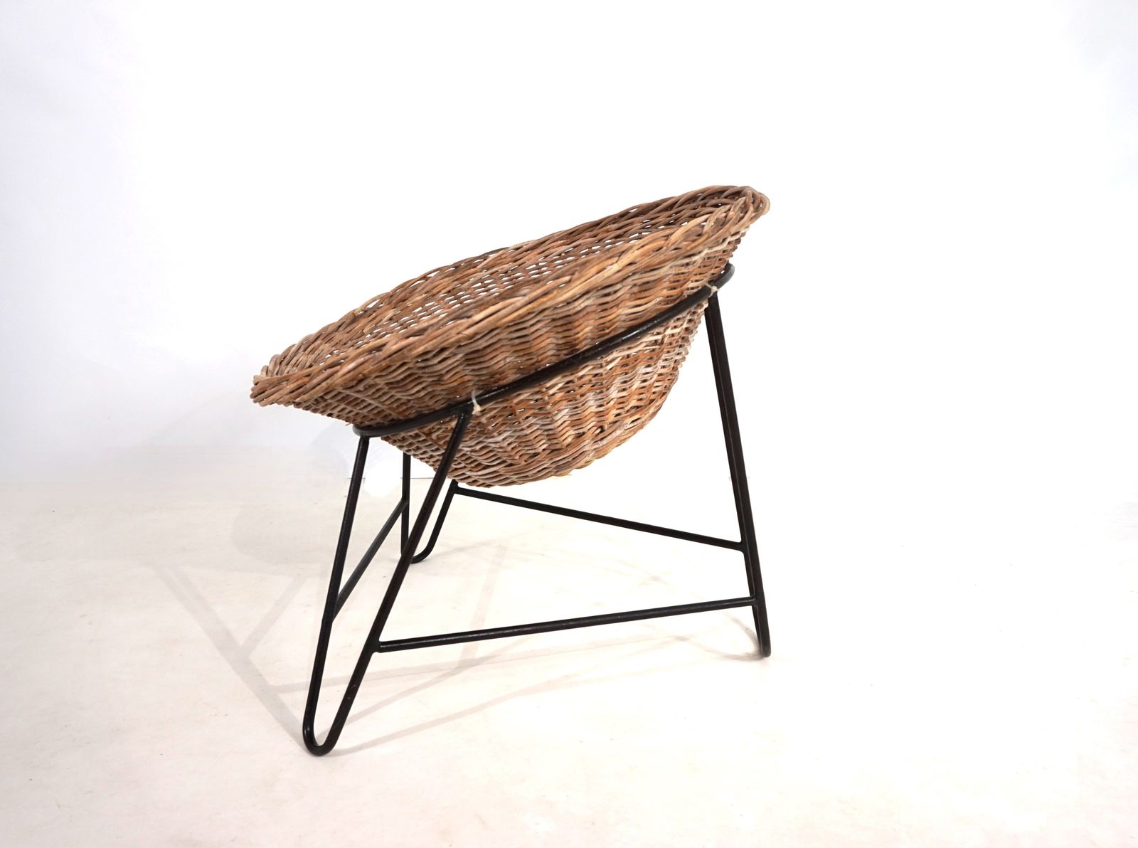 Rattan Lounge Chair, 1960
