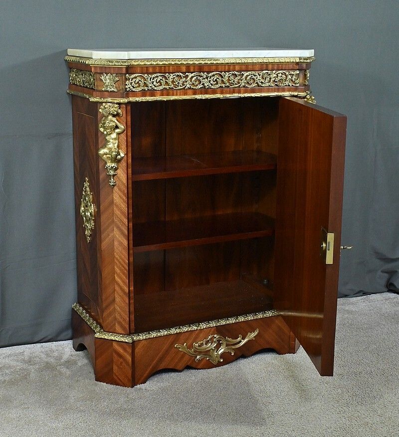 Mahogany Sideboard, Napoleon III Period – 2nd Part Of The 19th Century photo Furniture