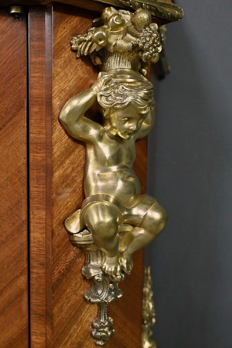 photo for sale Mahogany Sideboard, Napoleon III Period – 2nd Part Of The 19th Century