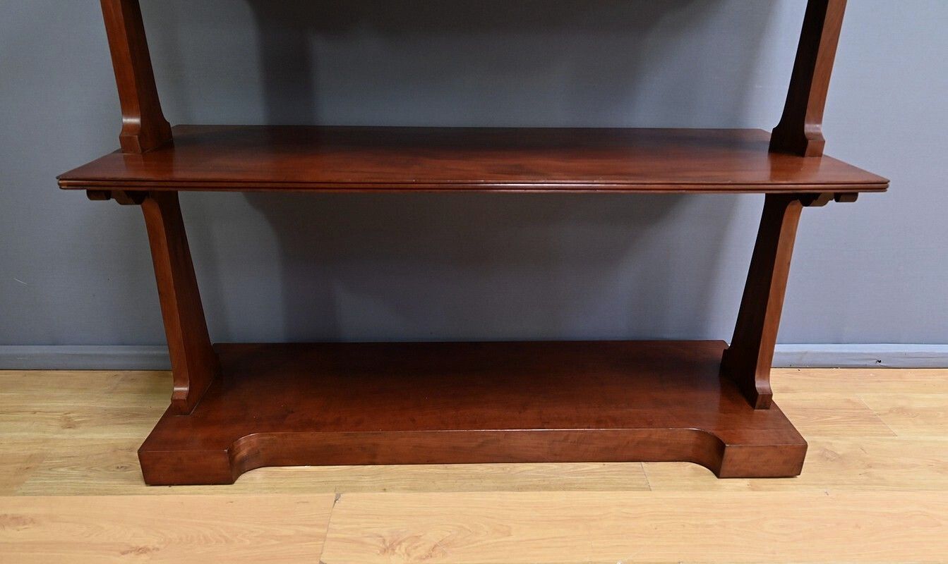 photo furniture Victorian Mahogany Serving Trolley, England – Part 2 Of The 19th Century