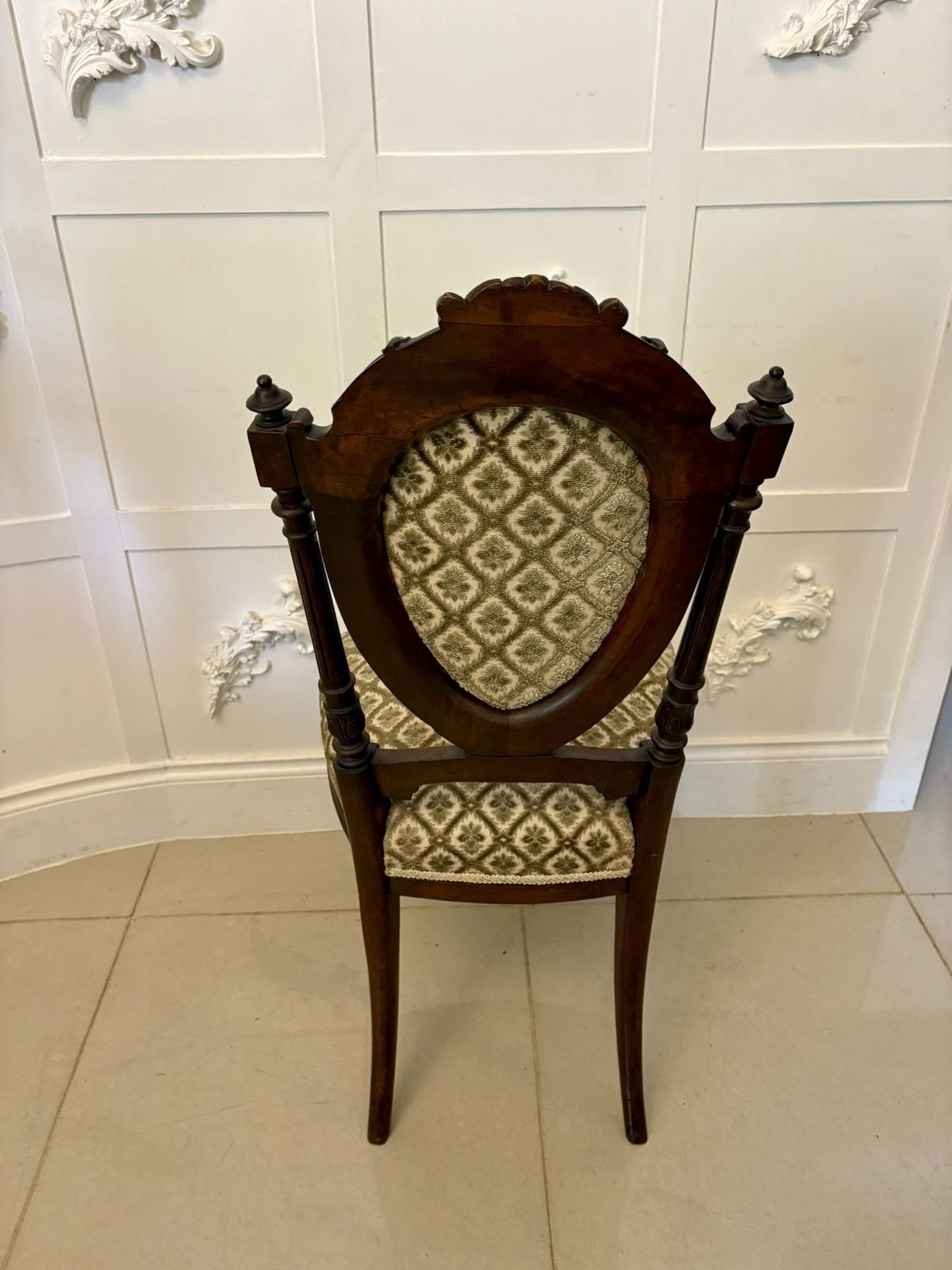 Exhibition Quality Antique 19th Century Carved  Walnut 9 Piece Suite photo for sale