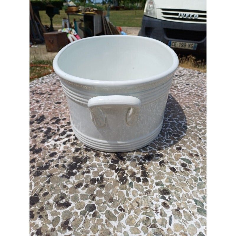Earthenware Planter: Bf Belgium 19th photo furniture