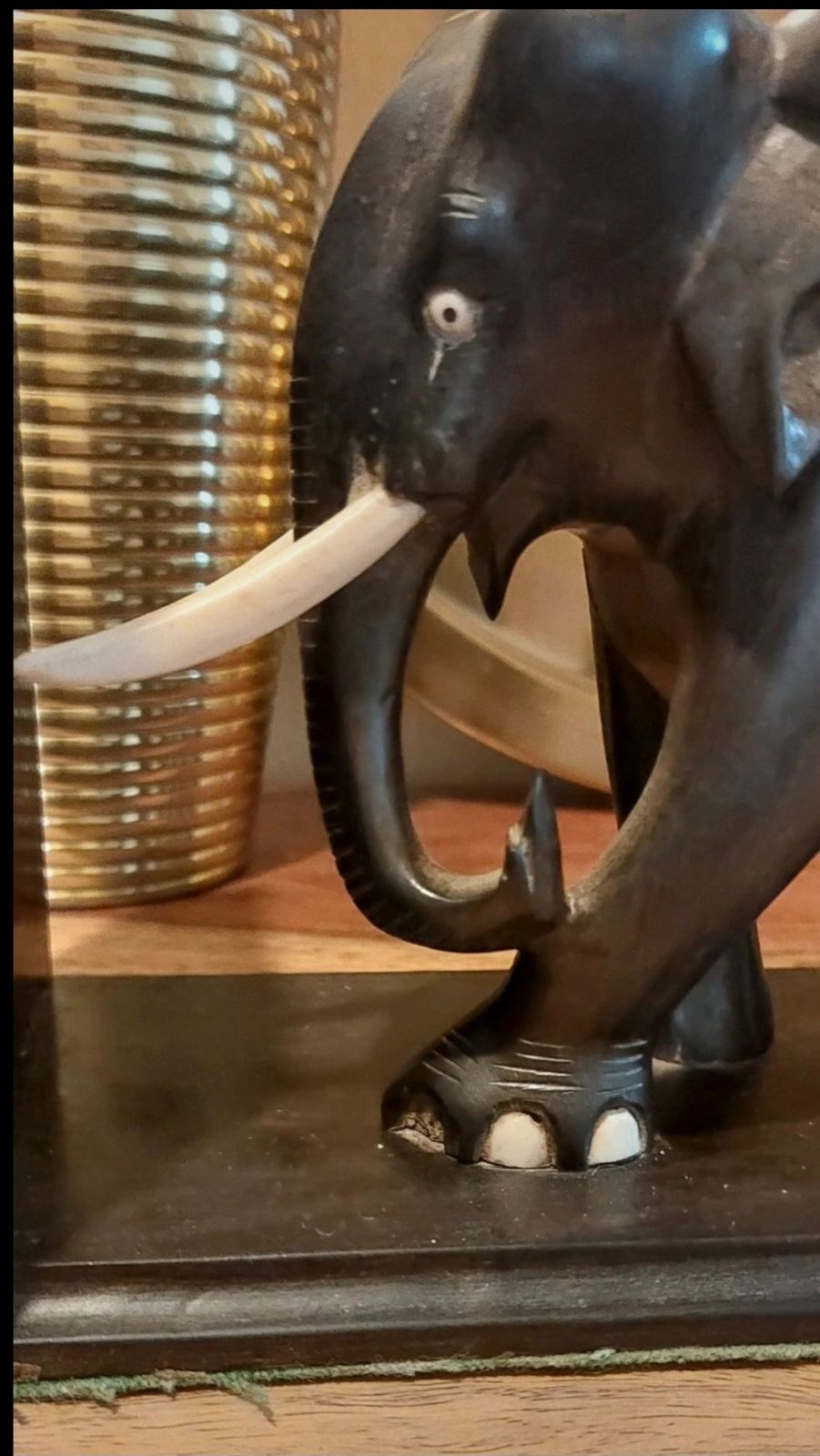 Pair Of Small Antique Elephant Bookends photo buy