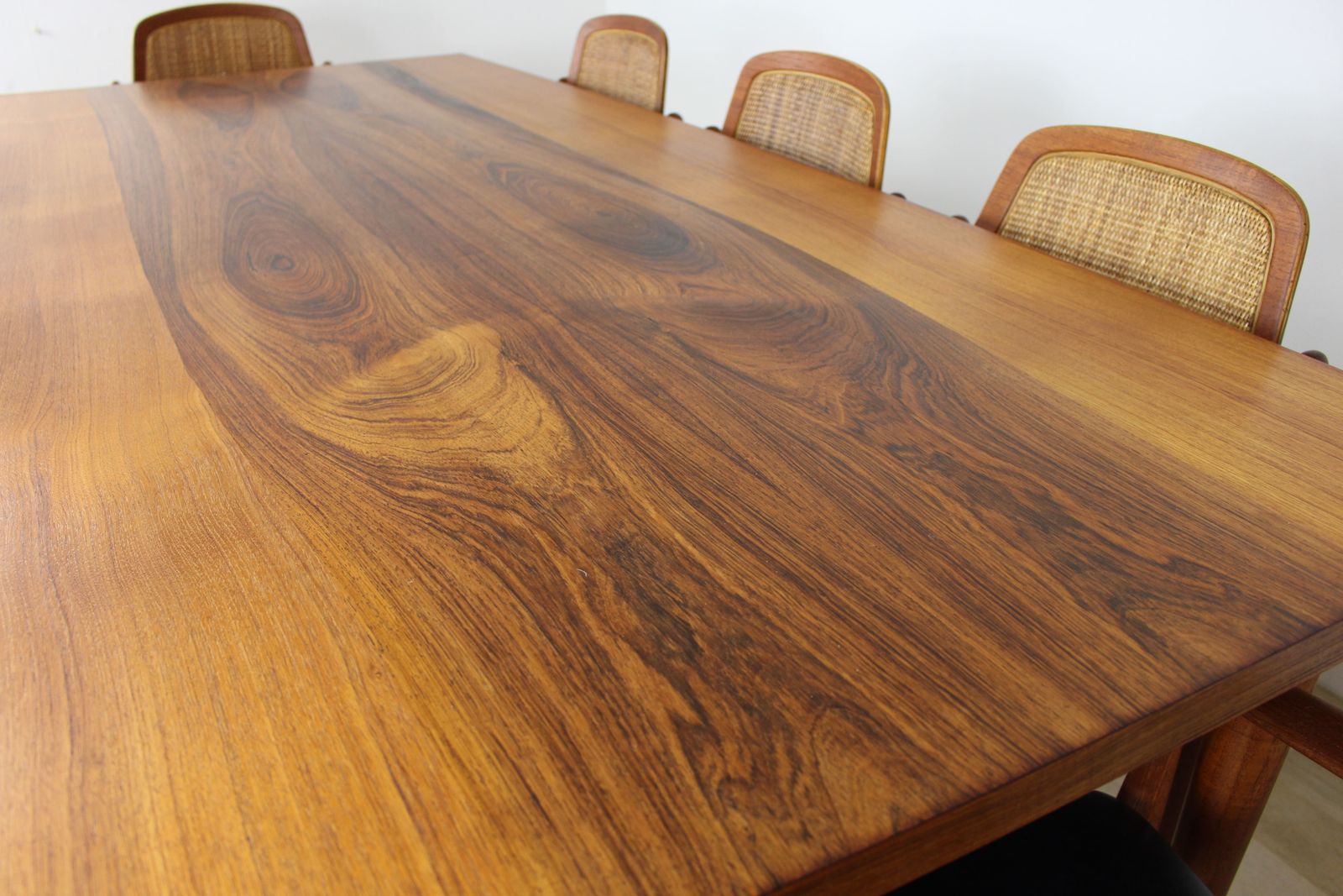 Smart Rare A Younger 8 Seat Dining Table Circa 1960 photo 2300.0