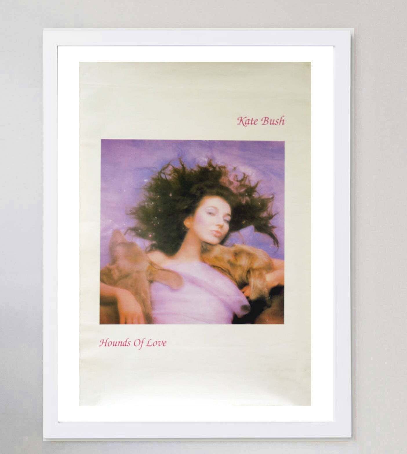 Kate Bush   Hounds Of Love " Original Vintage Poster" photo for sale