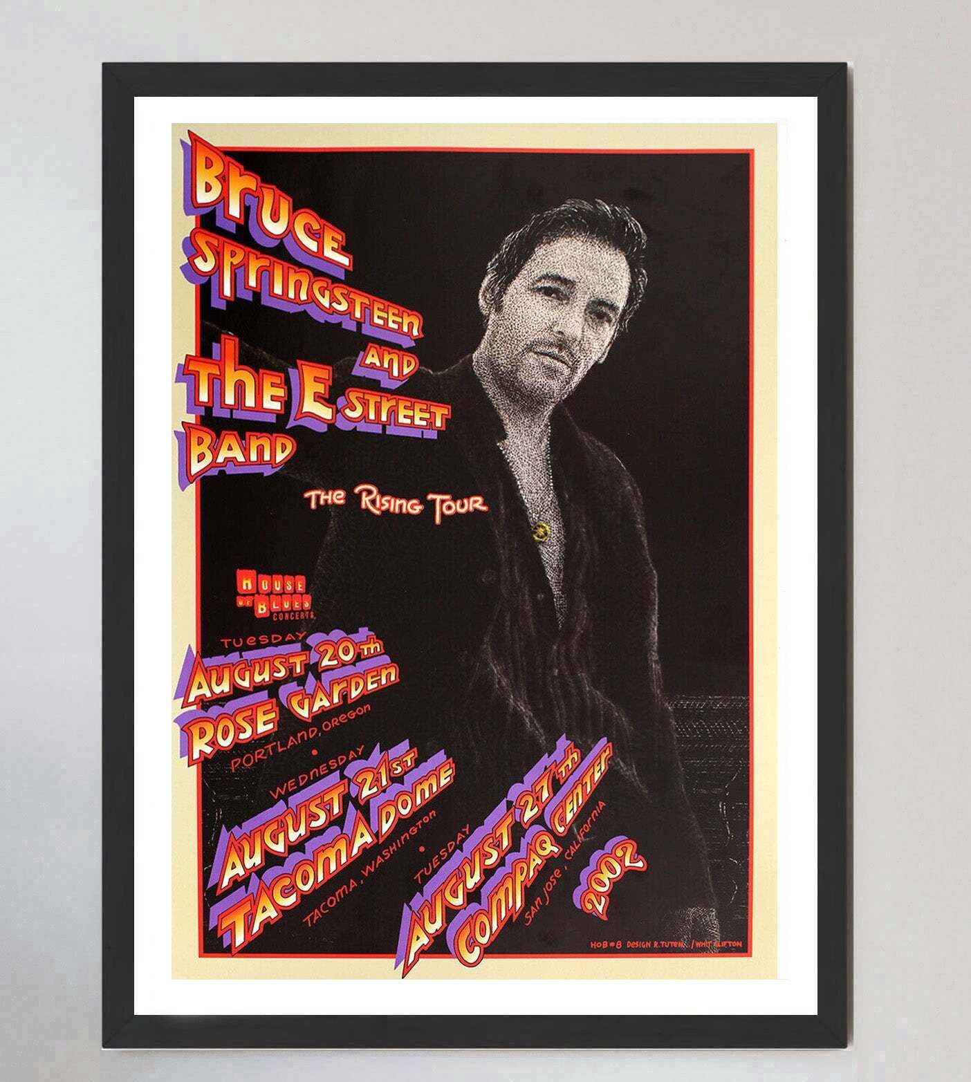 Bruce Springsteen & The E Street Band   The Rising Tour " Original Vintage Poster" photo furniture