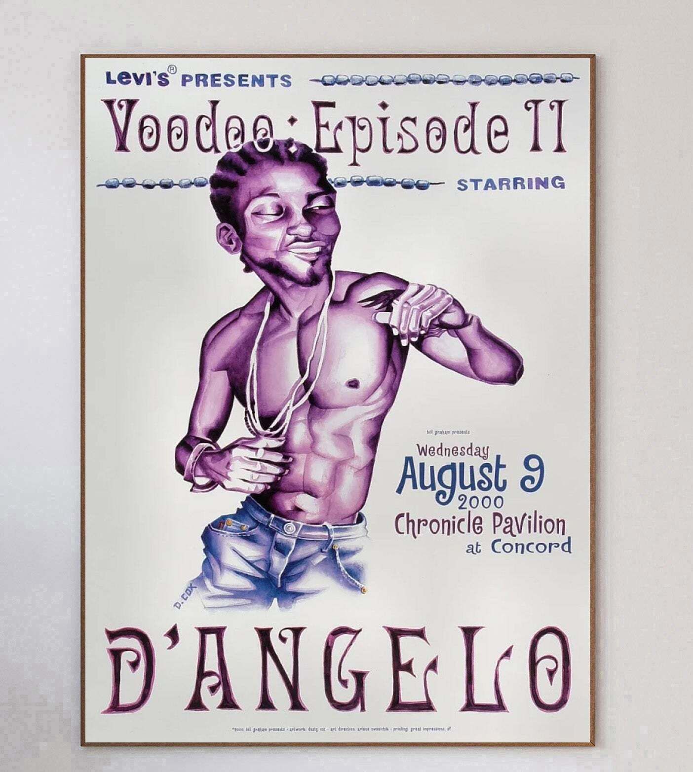 D'angelo   Voodoo Episode II " Original Vintage Poster" photo 289.0