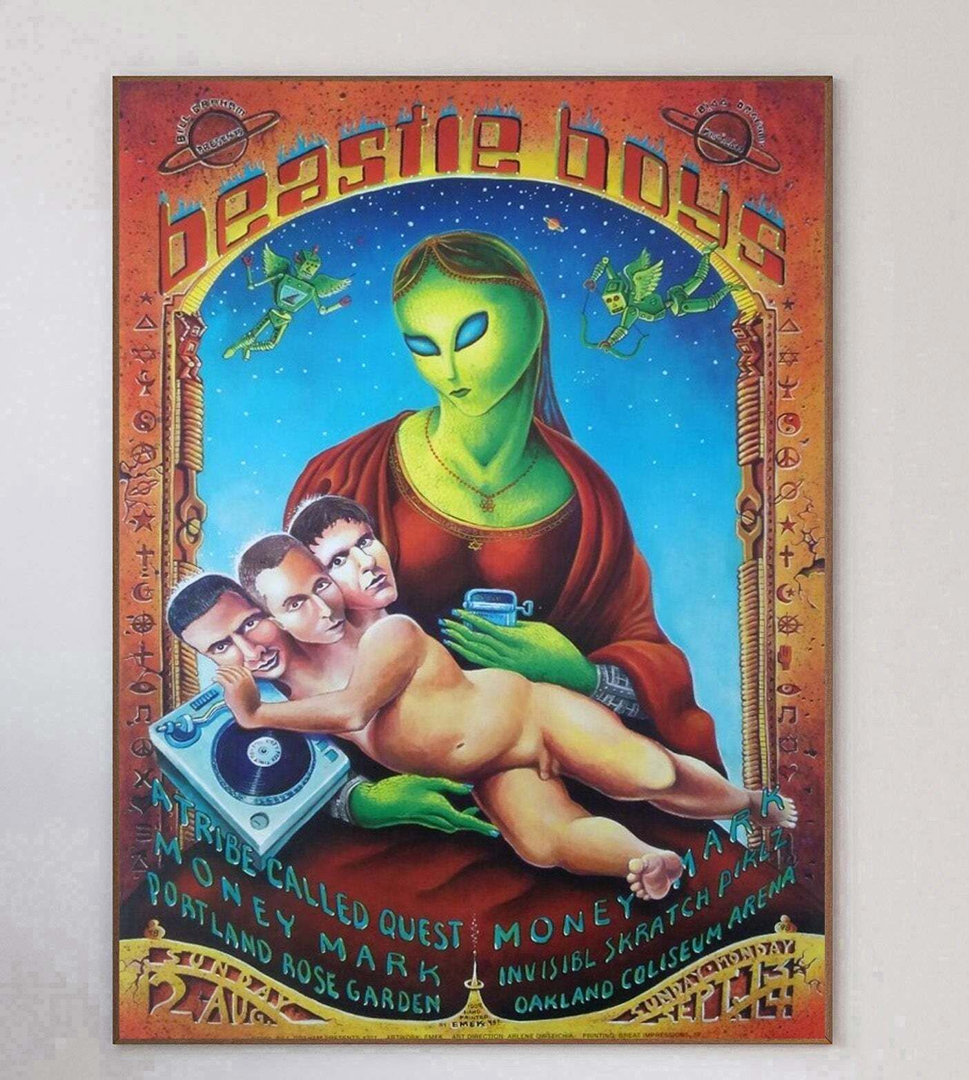 Beastie Boys   Portland Rose Garden" Original Vintage Poster" photo 406.0
