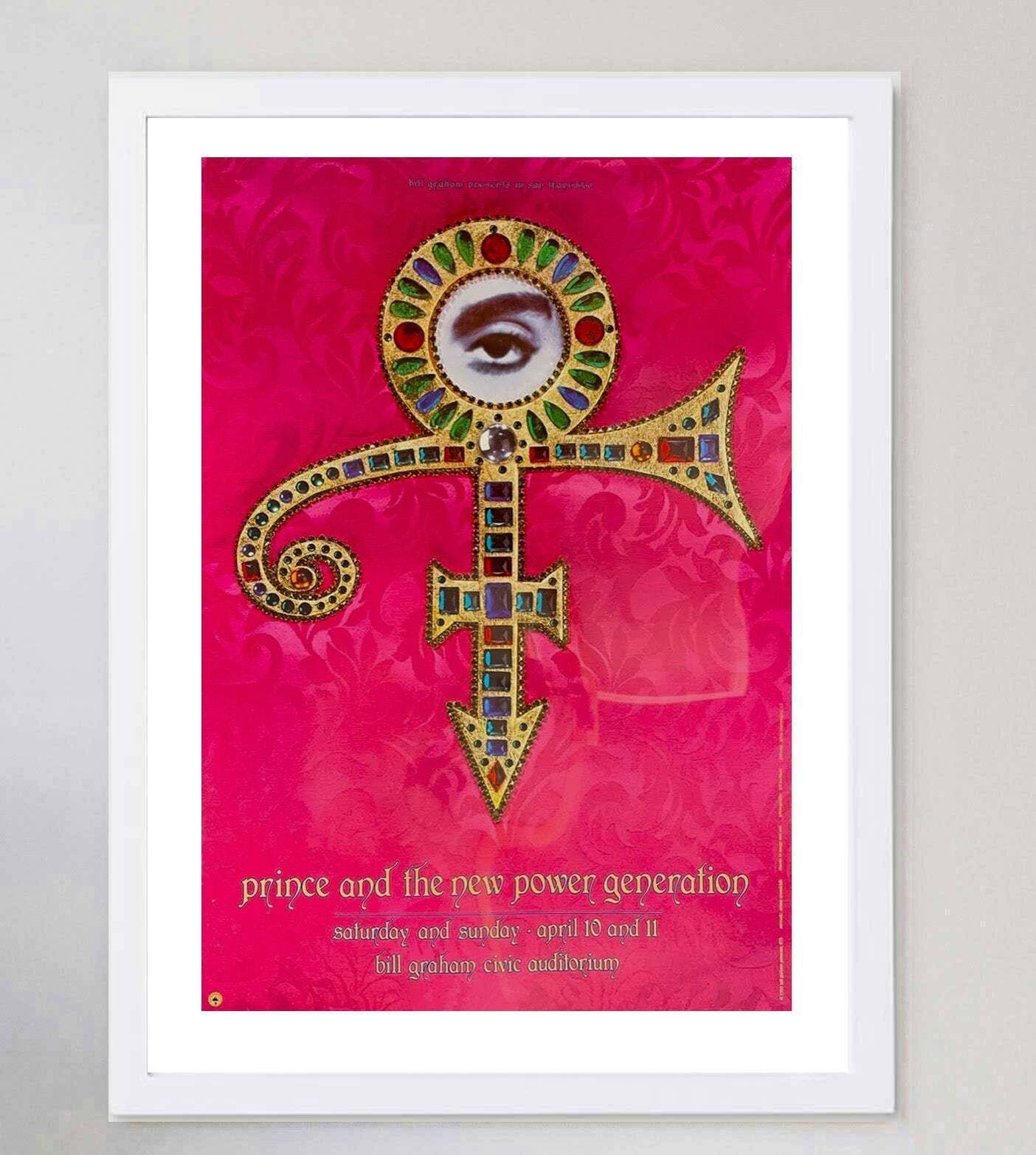 Prince   San Francisco" Original Vintage Poster" photo for sale