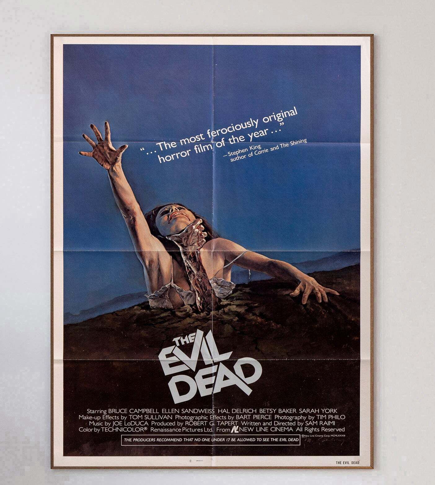The Evil Dead" Original Vintage Poster" photo 1053.0