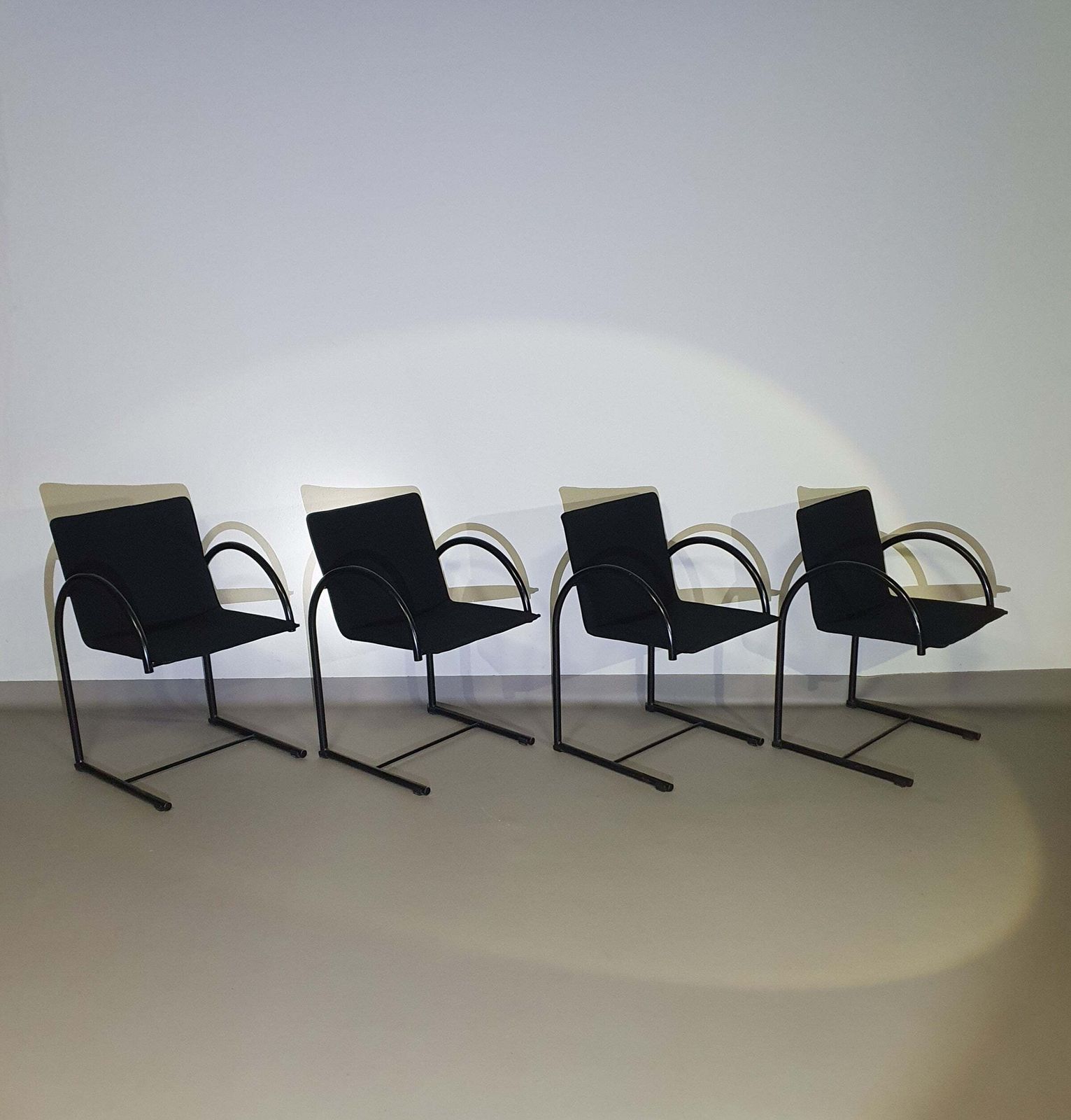 Cirkel Arm Chairs By Pierre Mazairac & Karel Boonzaaijer For Metaform 1980s photo Furniture