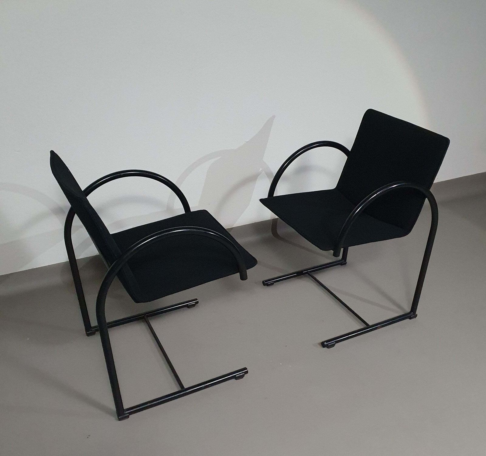 photo vinterior Cirkel Arm Chairs By Pierre Mazairac & Karel Boonzaaijer For Metaform 1980s