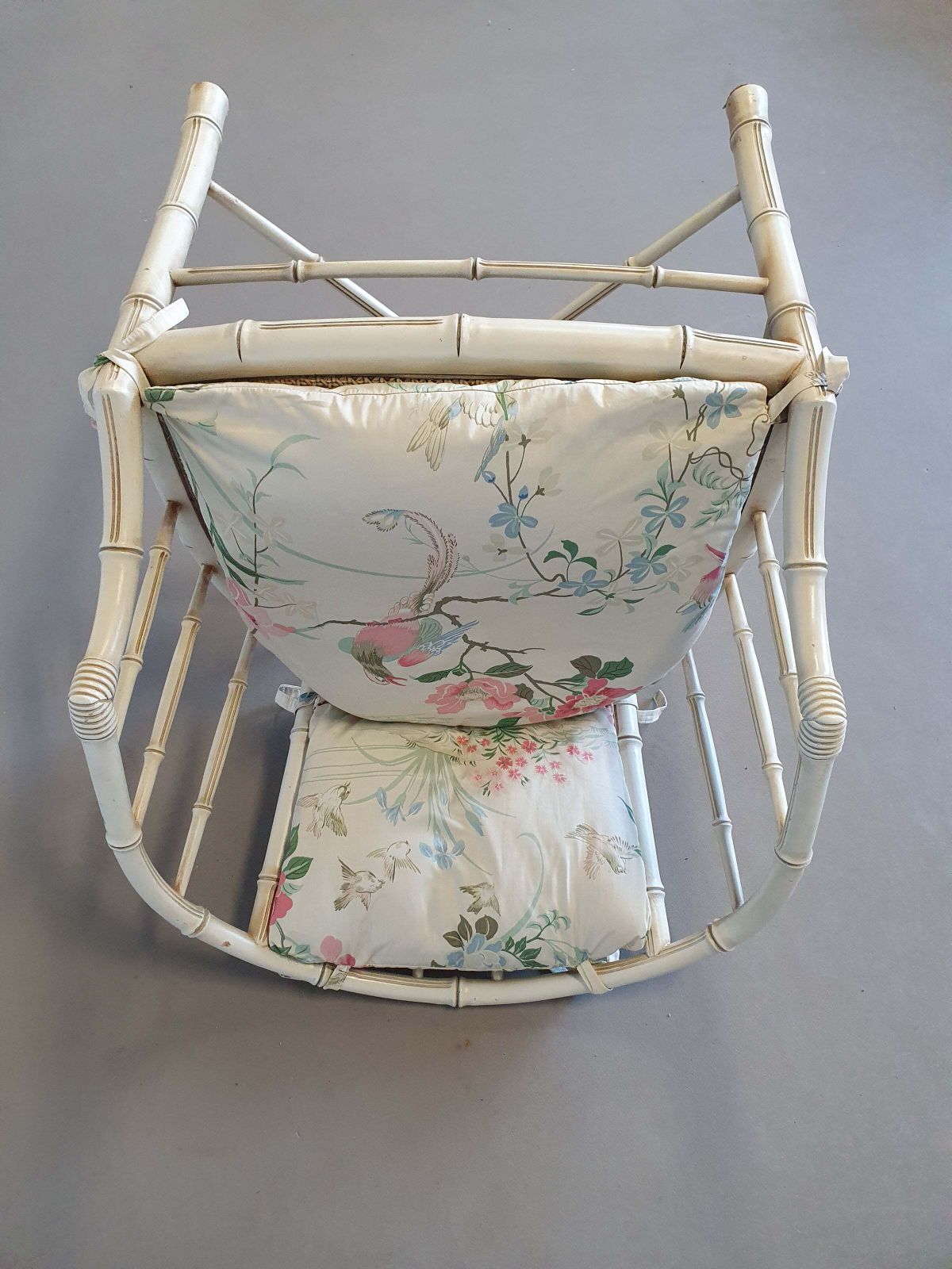 Faux Bamboo Armchair 70s photo Furniture