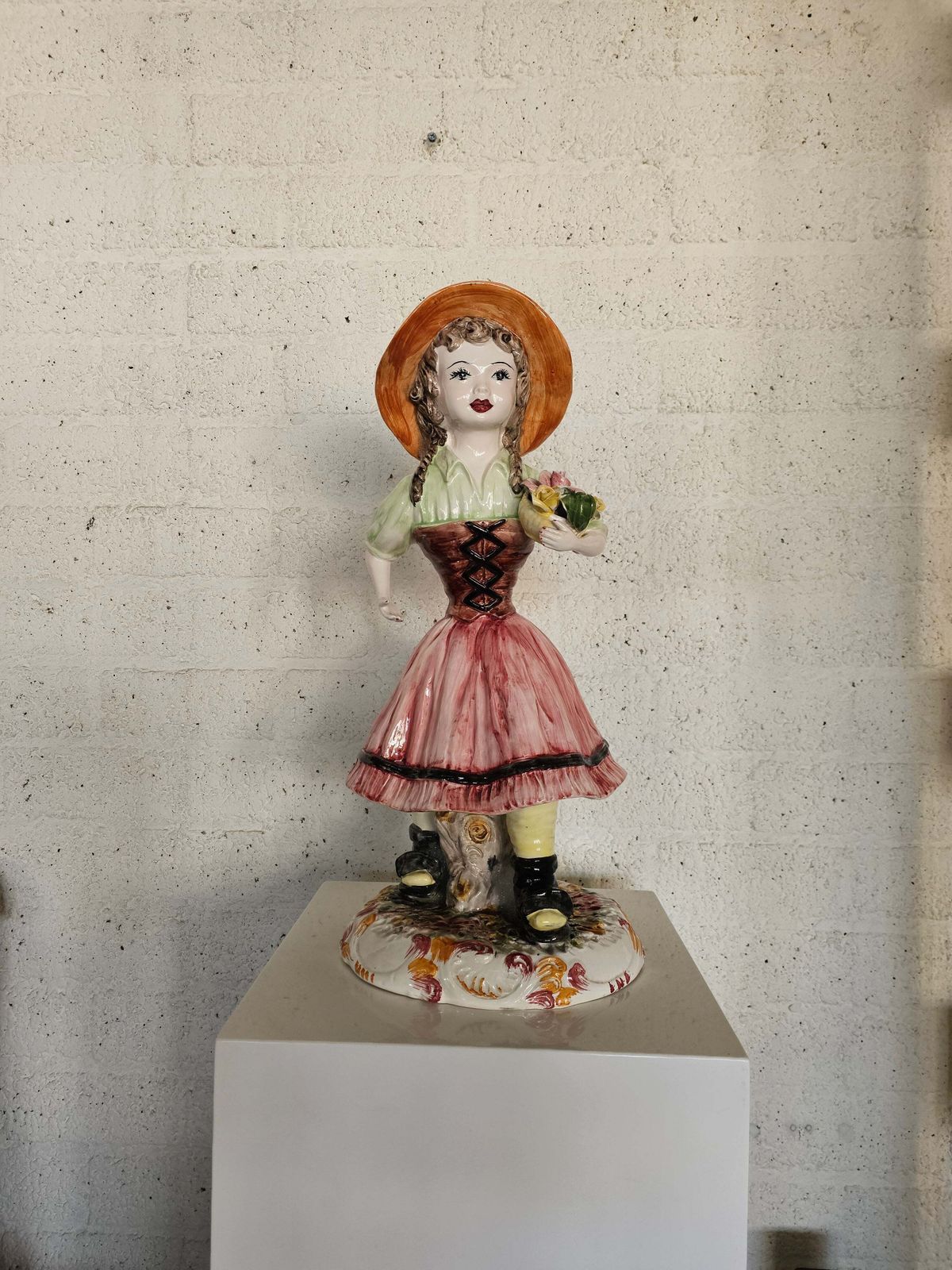 Bassano / Italy / Ceramics / Large Sculpture / 1970's photo vintage