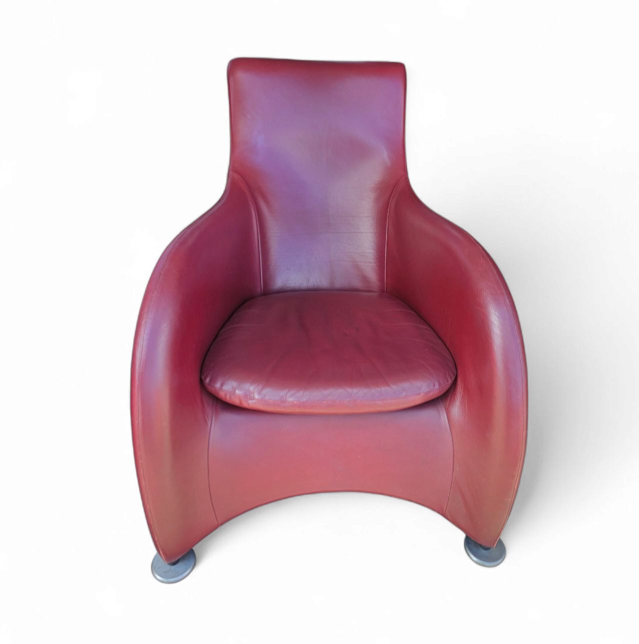 Montis / Gerard Van Den Berg / 1990s / Burgundy Red Leather photo Furniture