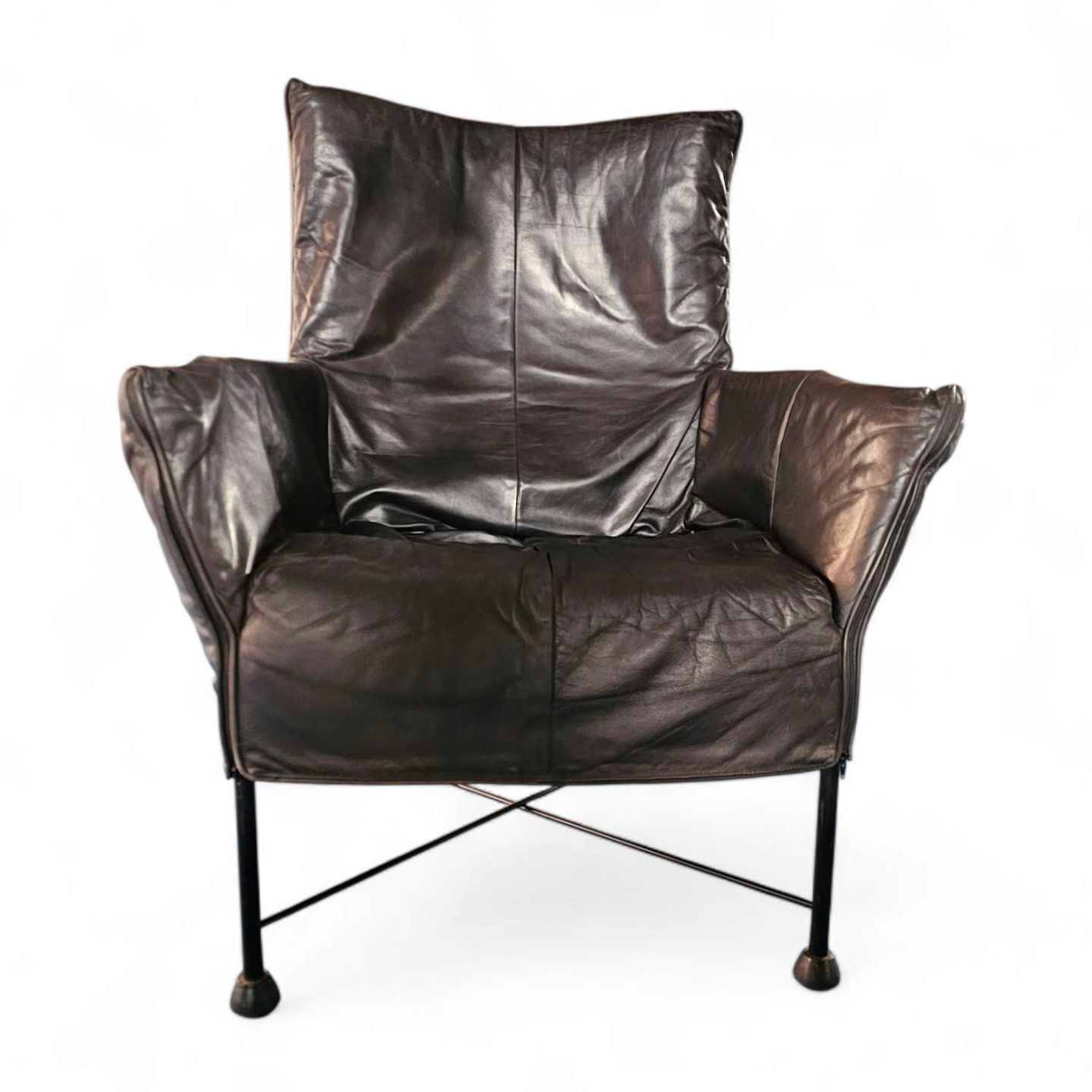 Early Montis Chair Charly By Gerard Van Den Berg Full Of Patina 1980s