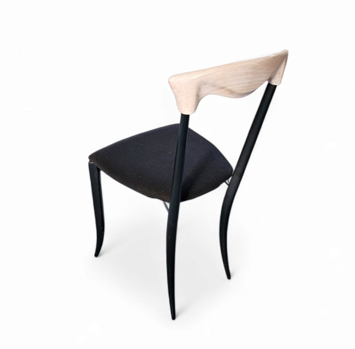 photo vinterior 2 X Charme Dining Chair By Fasem Is A Slender, Yet Strong Masterpiece 1980s