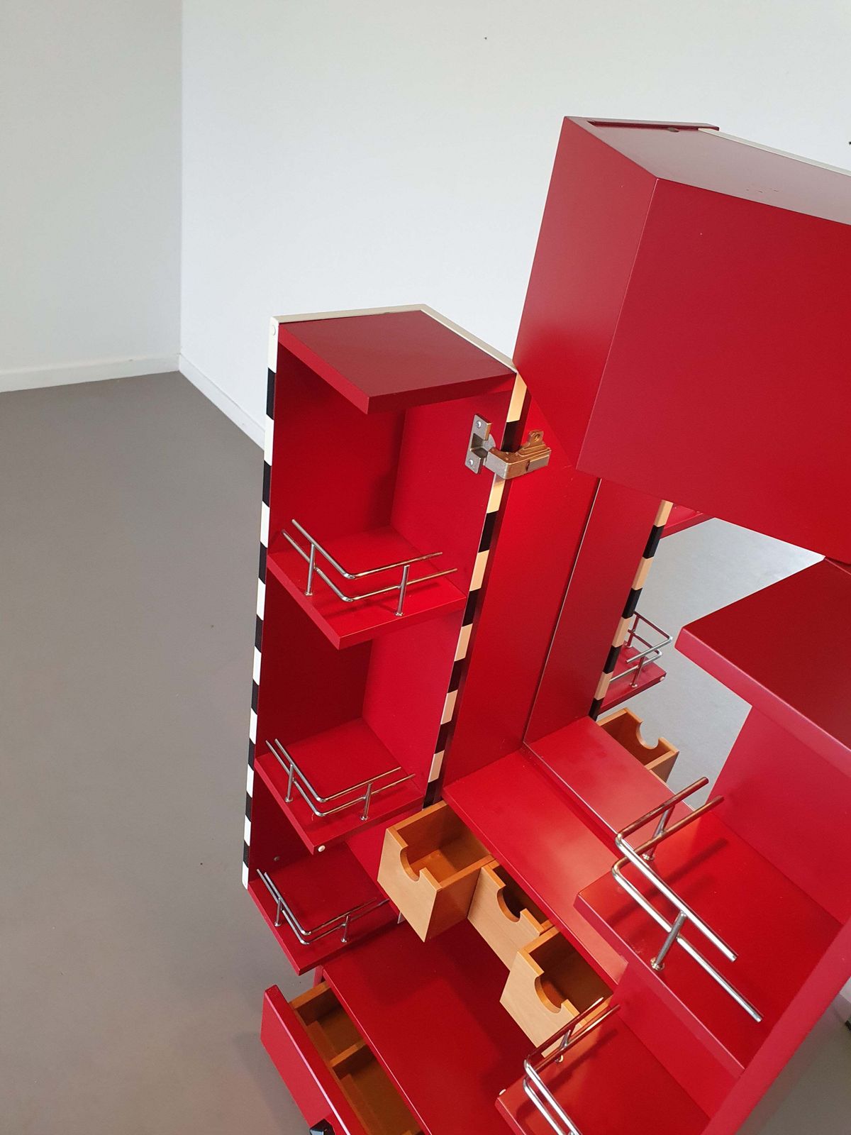 Swiss Made Bathroom Cabinet With Light And Mirror 90s photo vinterior
