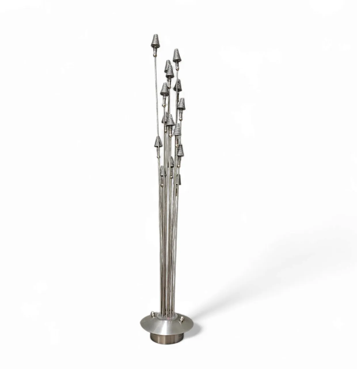 photo for sale Rare Harco Loor Floor Lamp 1980s Height 130 Cm Width 25 Cm