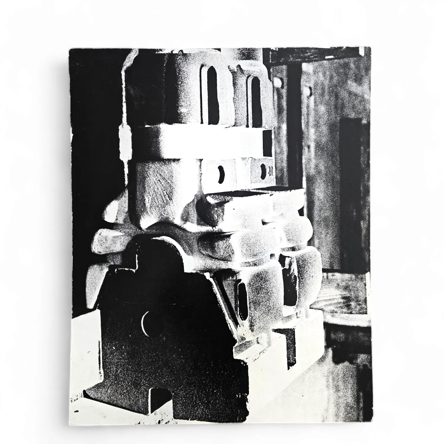 photo for sale 6 X Barite Photos Of A Gearbox On Board By Hugo Liebe 1960s