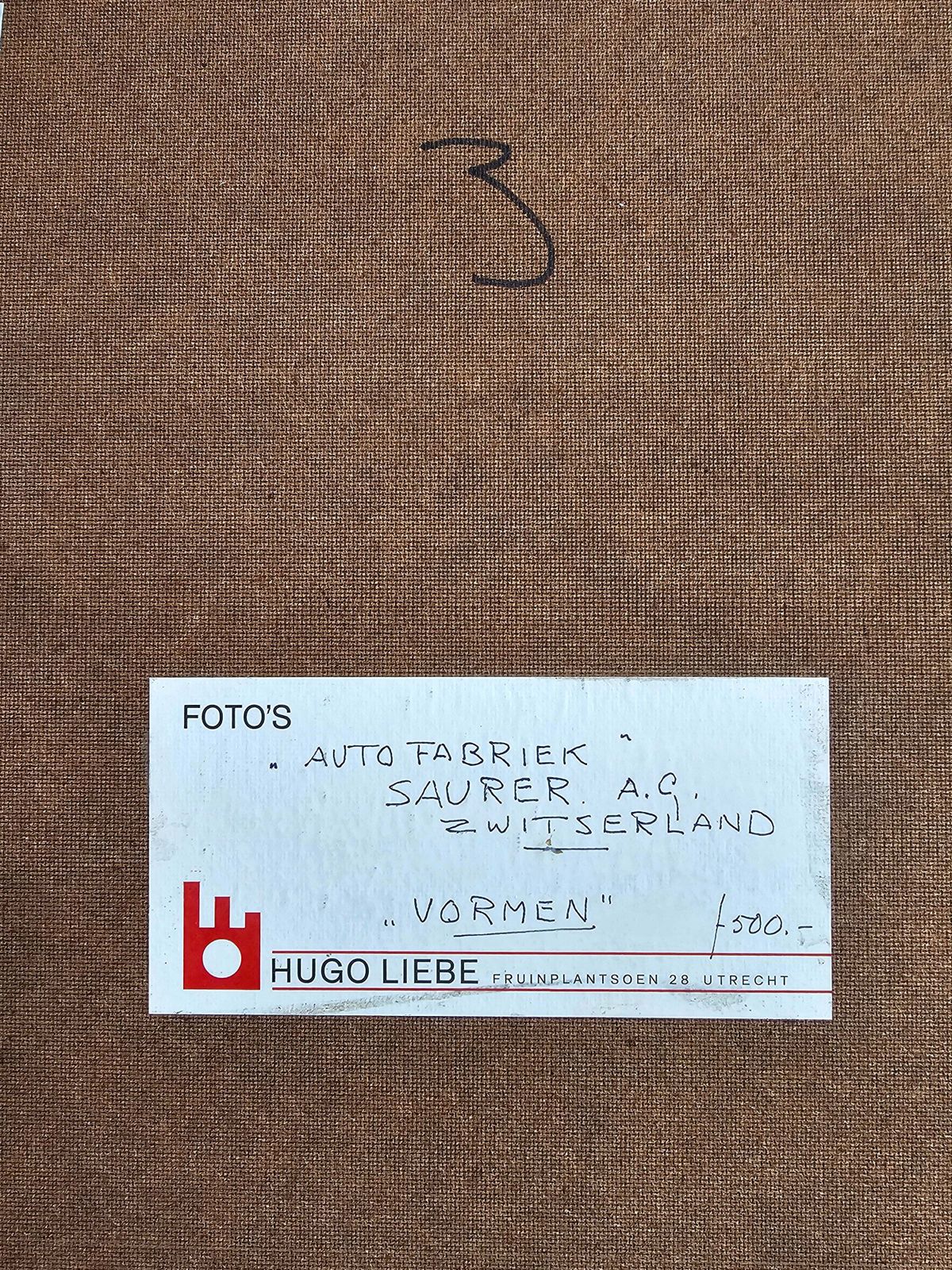 Art 6 X Barite Photos Of A Gearbox On Board By Hugo Liebe 1960s photo