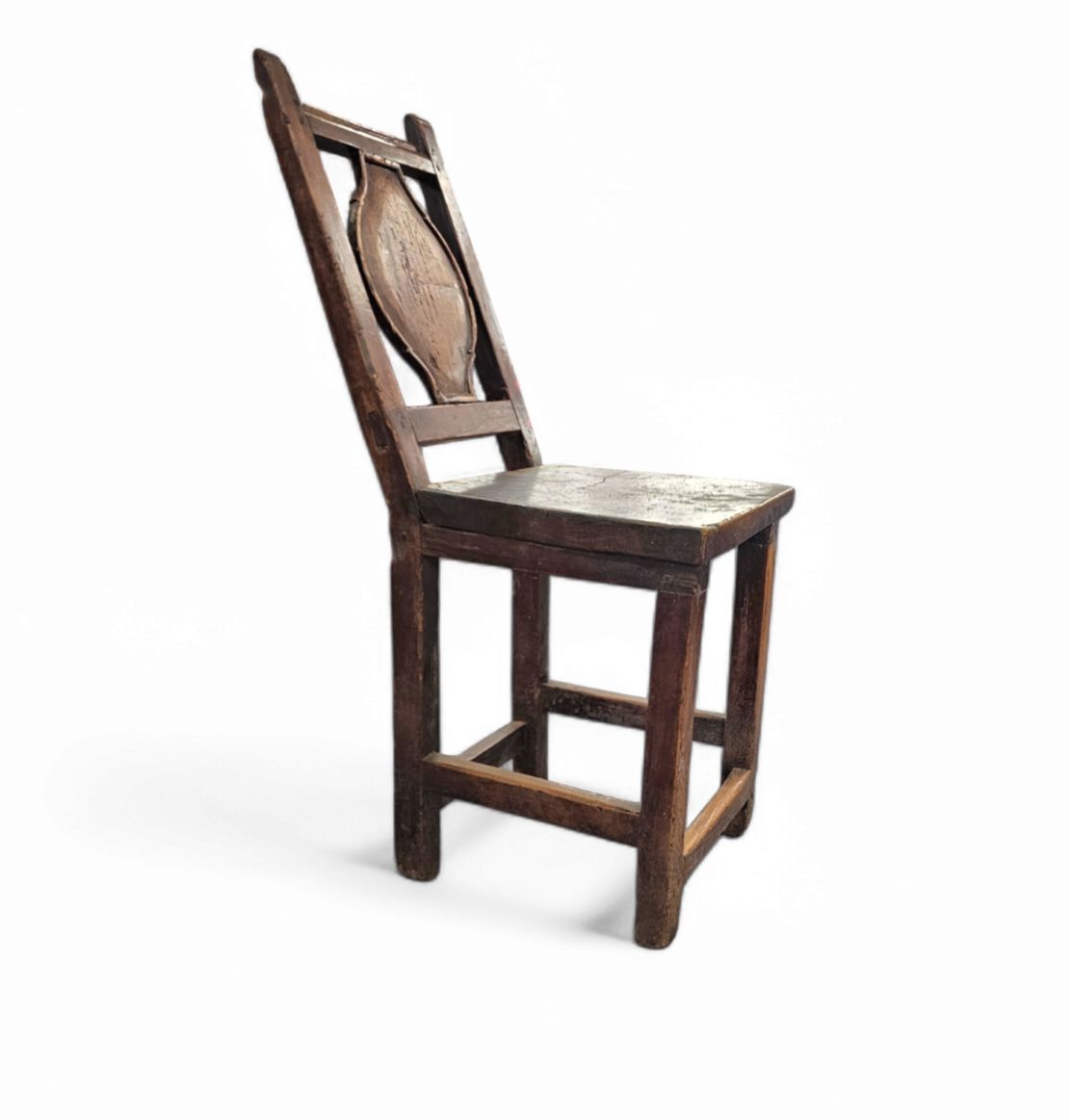 18th Century Chair Early 18th Century Farmhouse Chair With Wood Peg Construction photo furniture