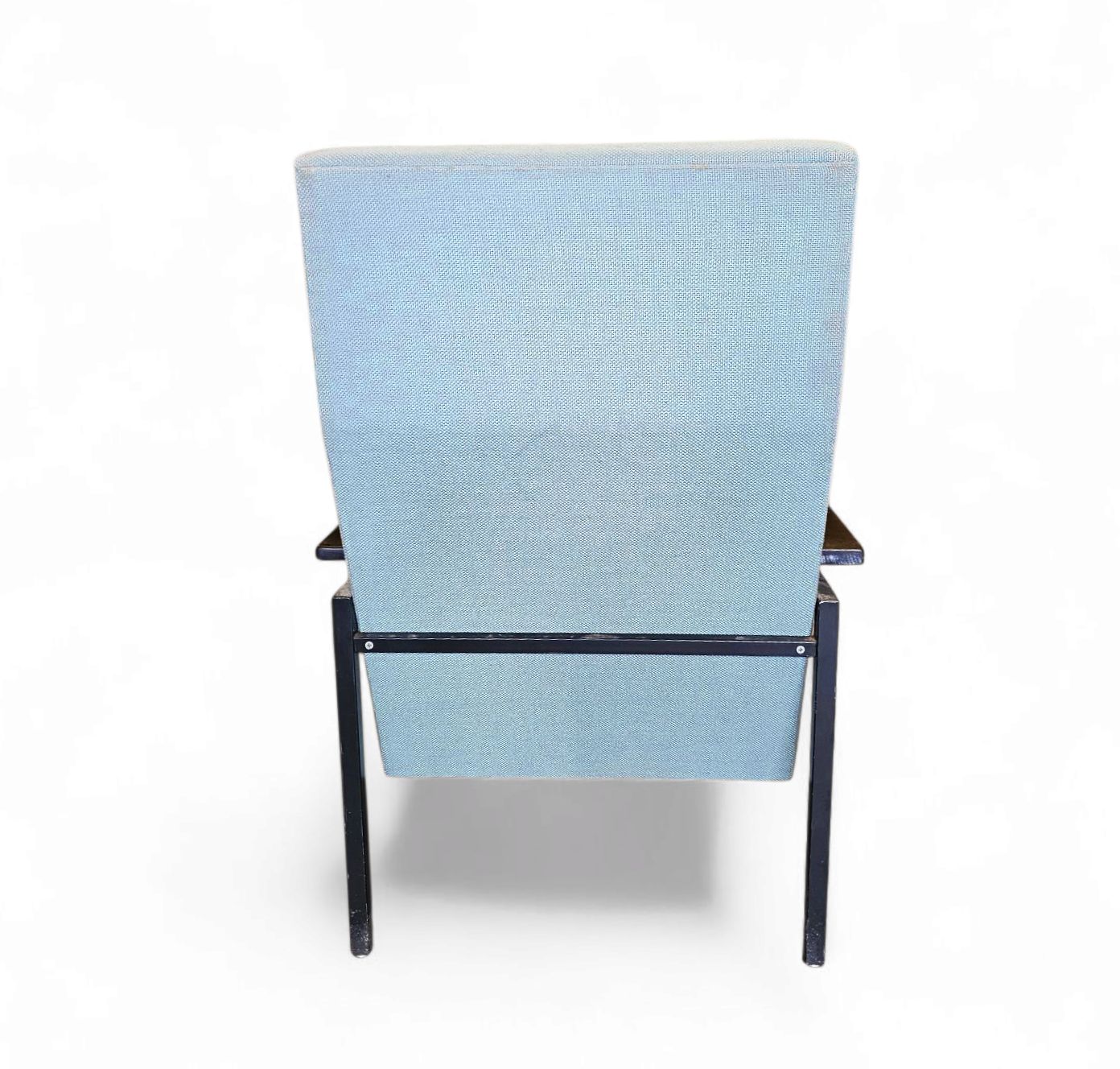 Model 30 / Gijs Van Der Sluis High Back Arm Chair / 1950s photo vintage