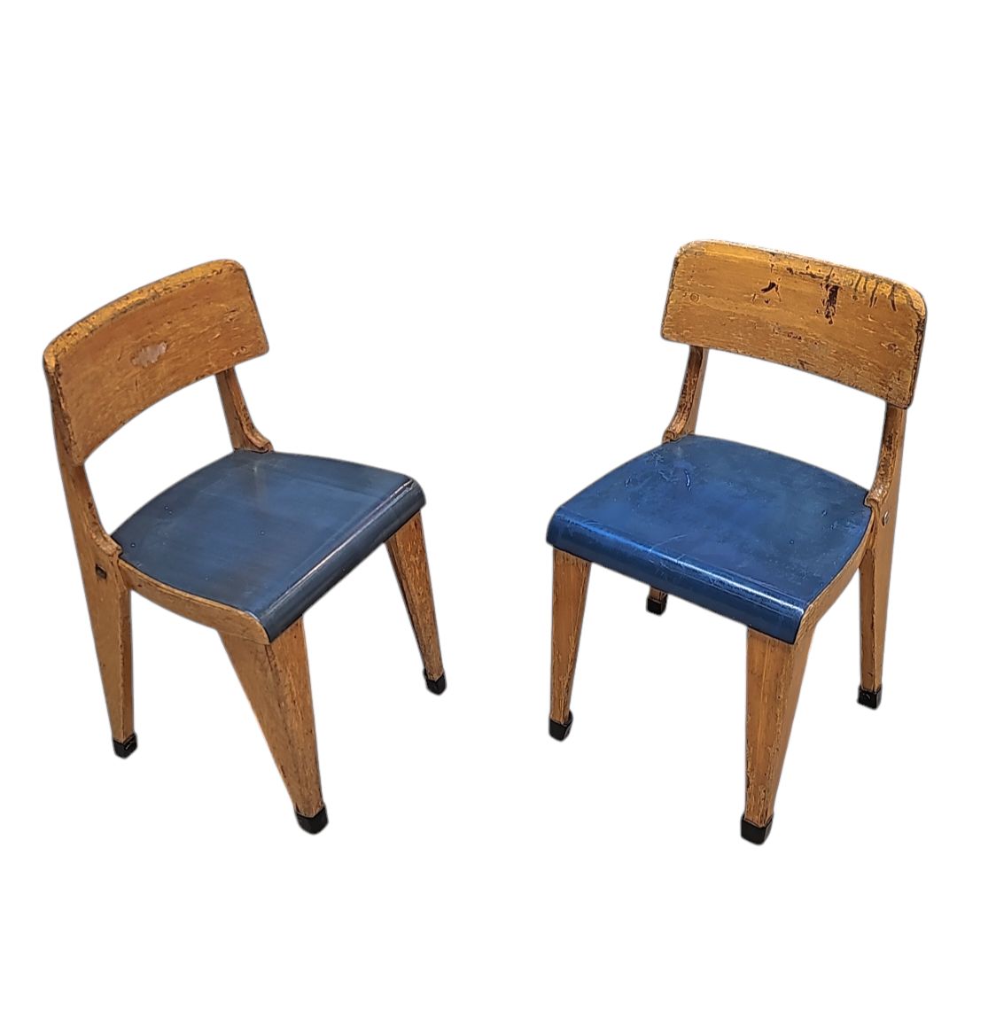 photo furniture 2 X Kids Chair 1950s Original Design Zabo Kids Chair