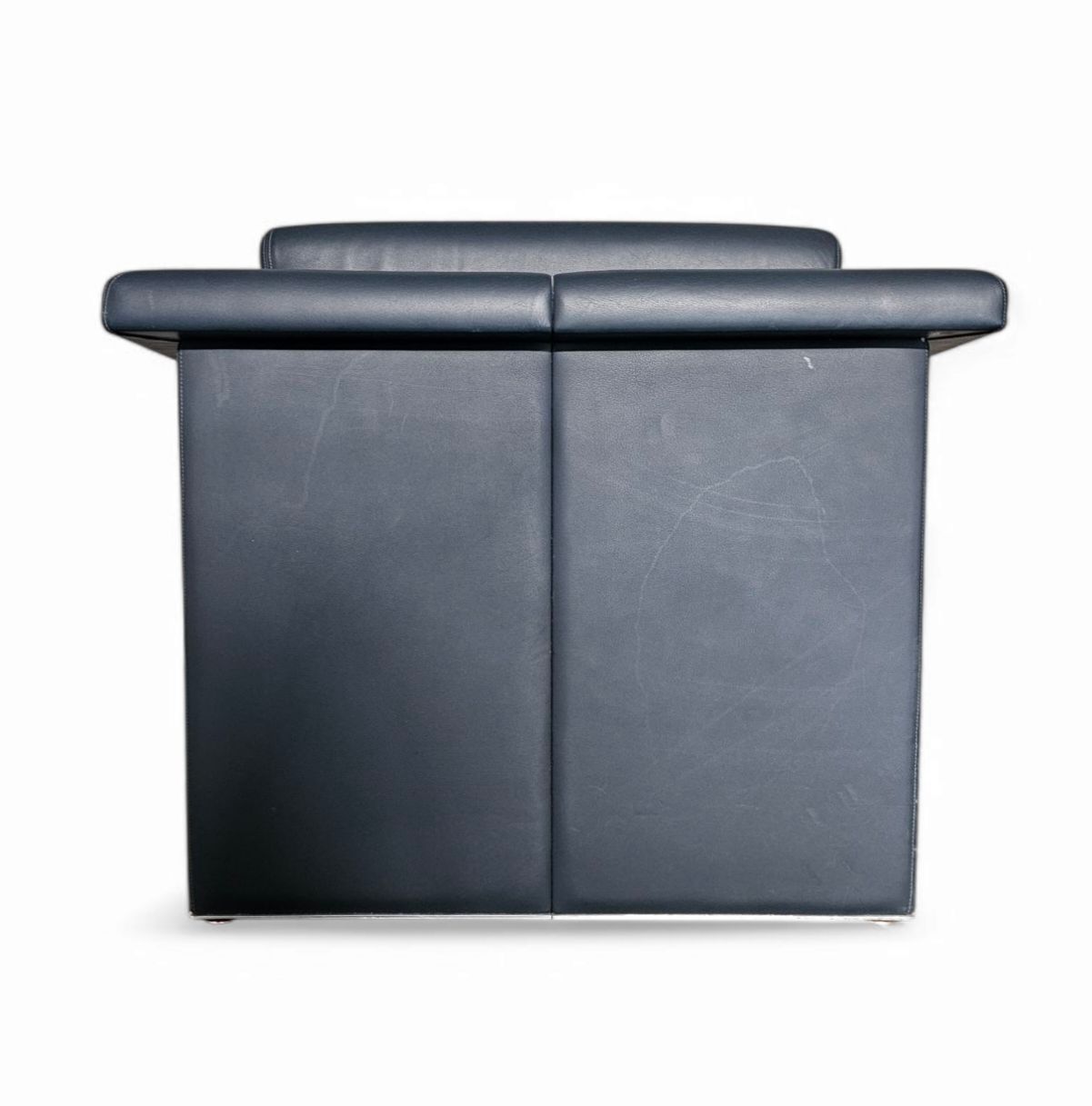 Pair / Trix And Robert Haussmann / Leather Chairs By Knoll photo vinterior