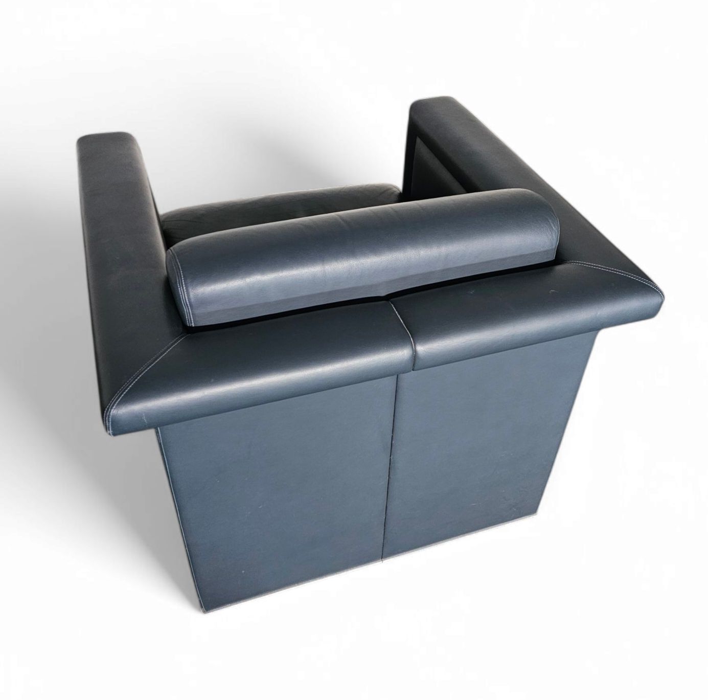 Pair / Trix And Robert Haussmann / Leather Chairs By Knoll photo buy