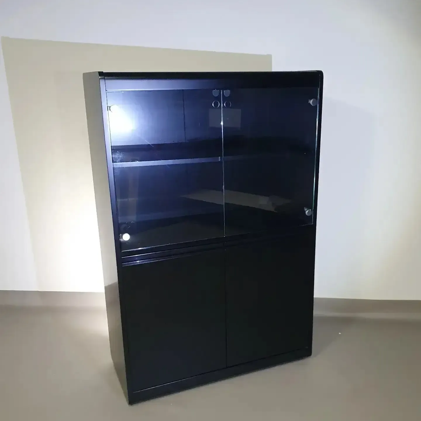 Rodolfo Bonetto Display / Glass Cabinet / Model Linearsystem / 1960s For Bellato Italy. Stunning Condition photo furniture