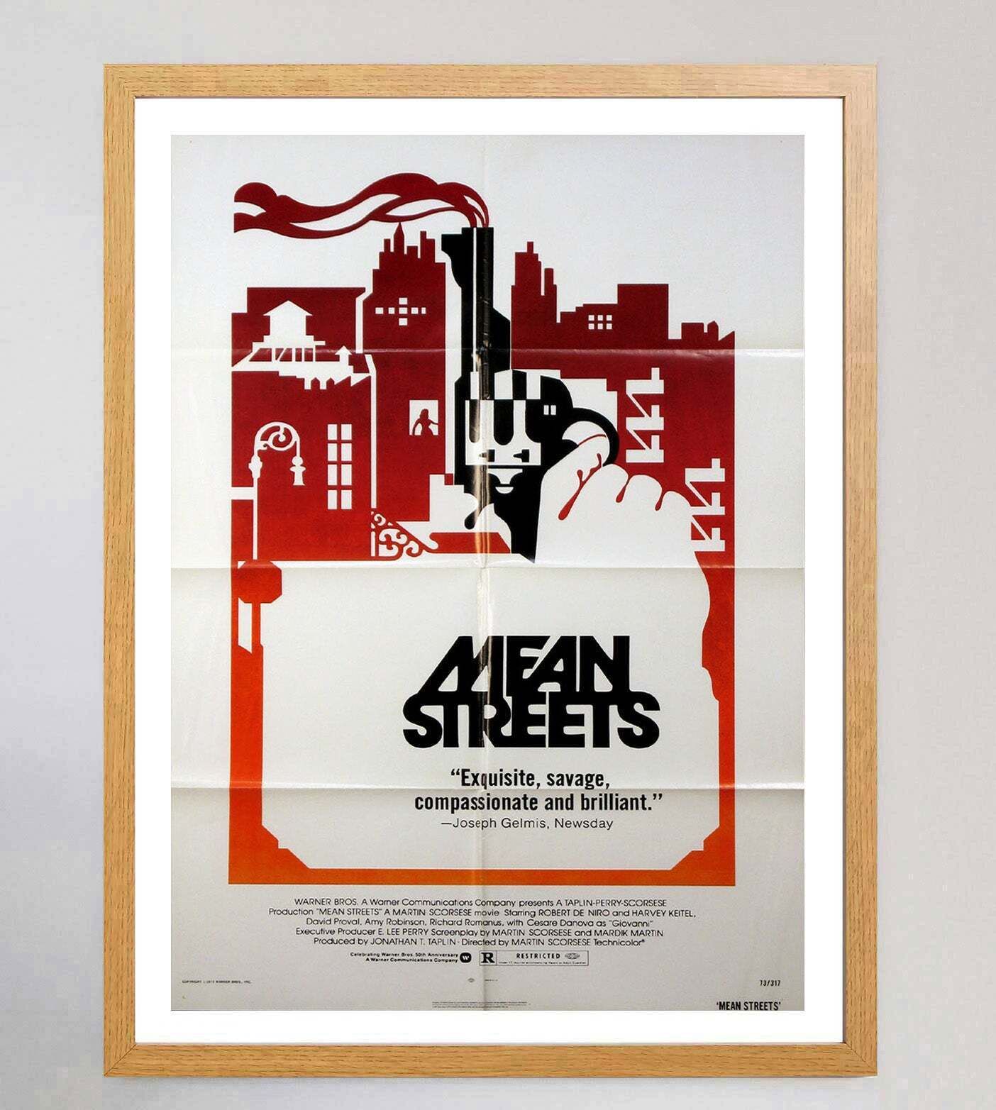 Mean Streets" Original Vintage Poster" photo Art