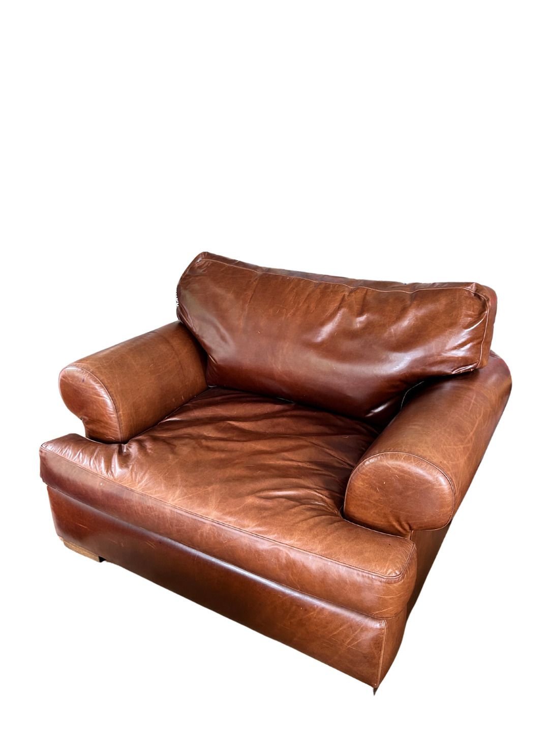 Montauk 2008 Abc Leather Baroque Oversized Armchair photo furniture